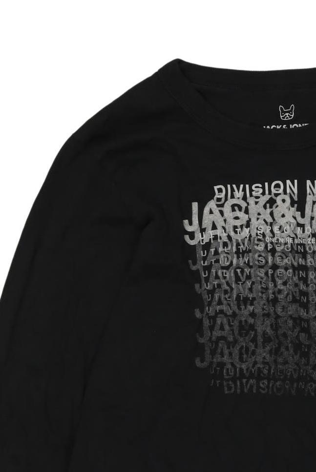 Thumbnail - Jack &amp; Jones Jungen Langarmshirt, schwarz, Gr. 176