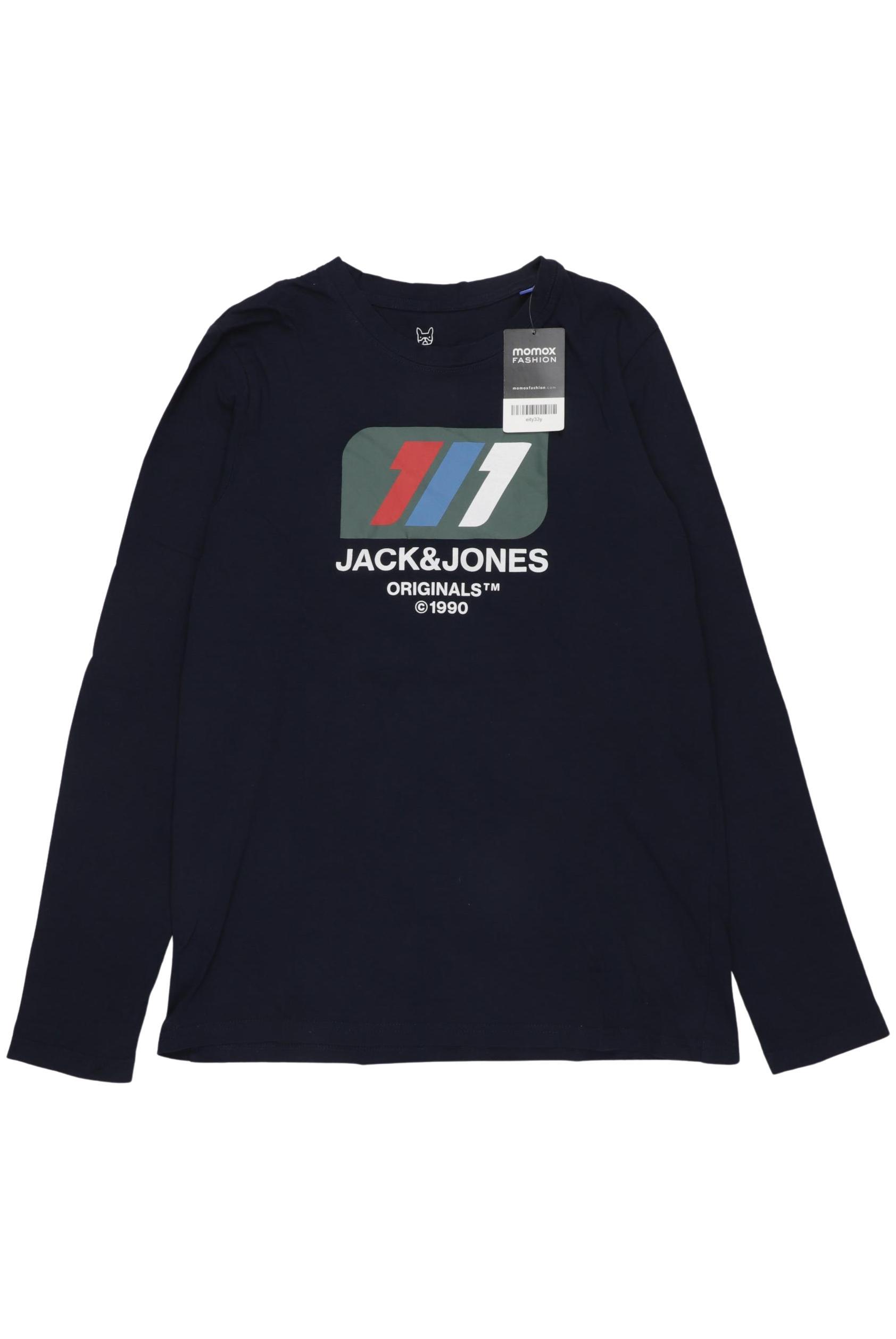 

Jack & Jones Herren Langarmshirt, marineblau, Gr. 176