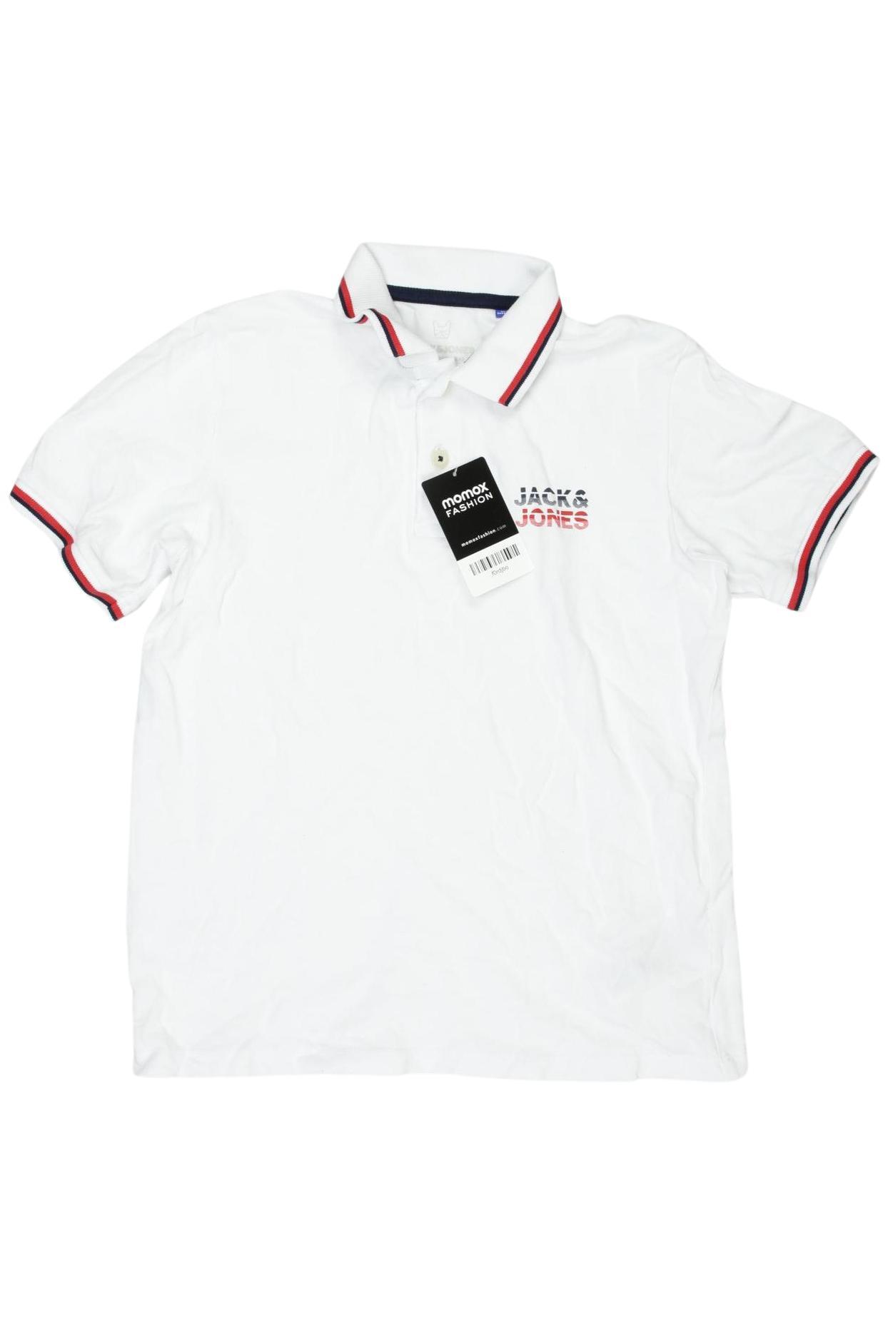 

Jack & Jones Herren Poloshirt, weiß, Gr. 164
