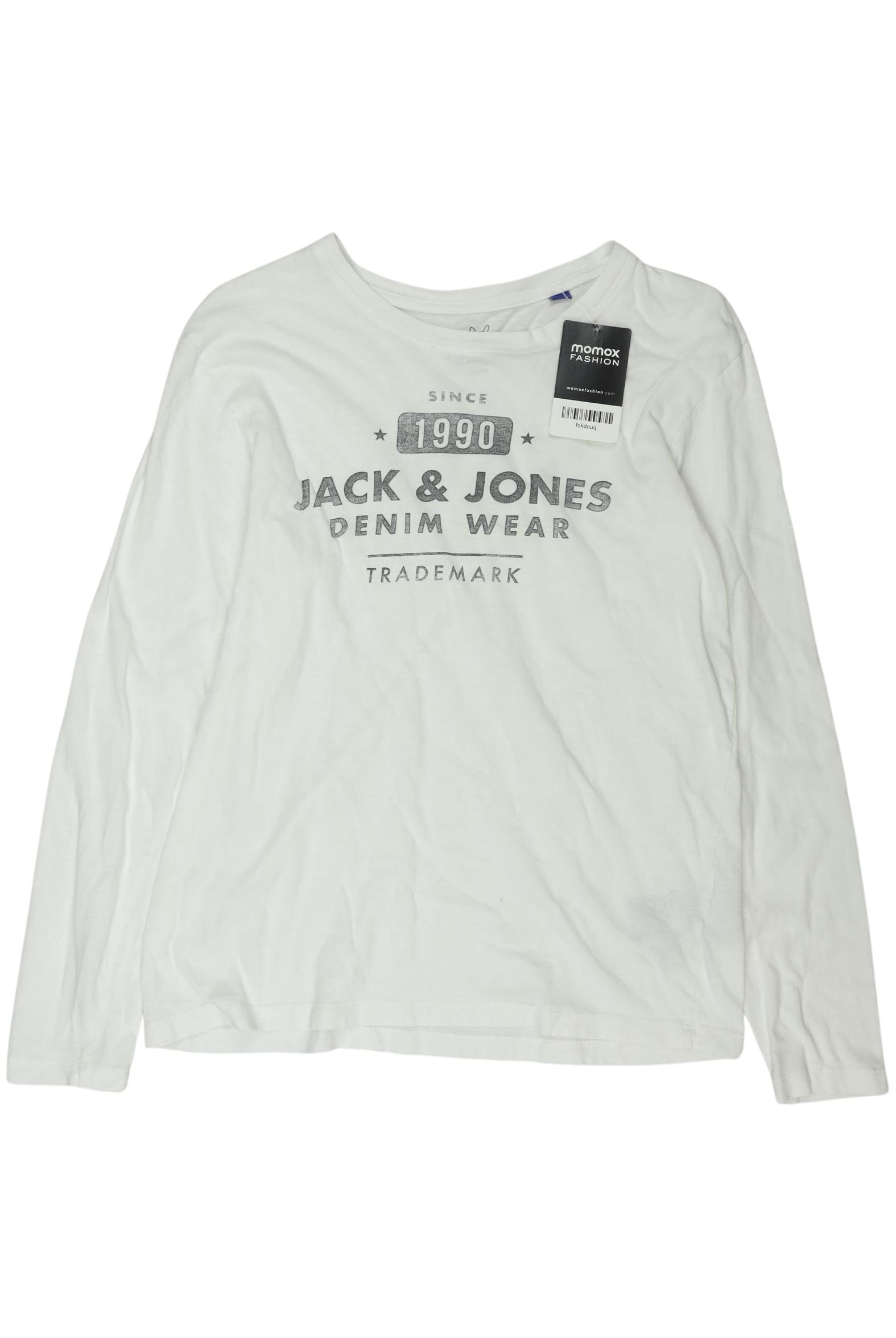 

Jack & Jones Jungen Langarmshirt, weiß, Gr. 164