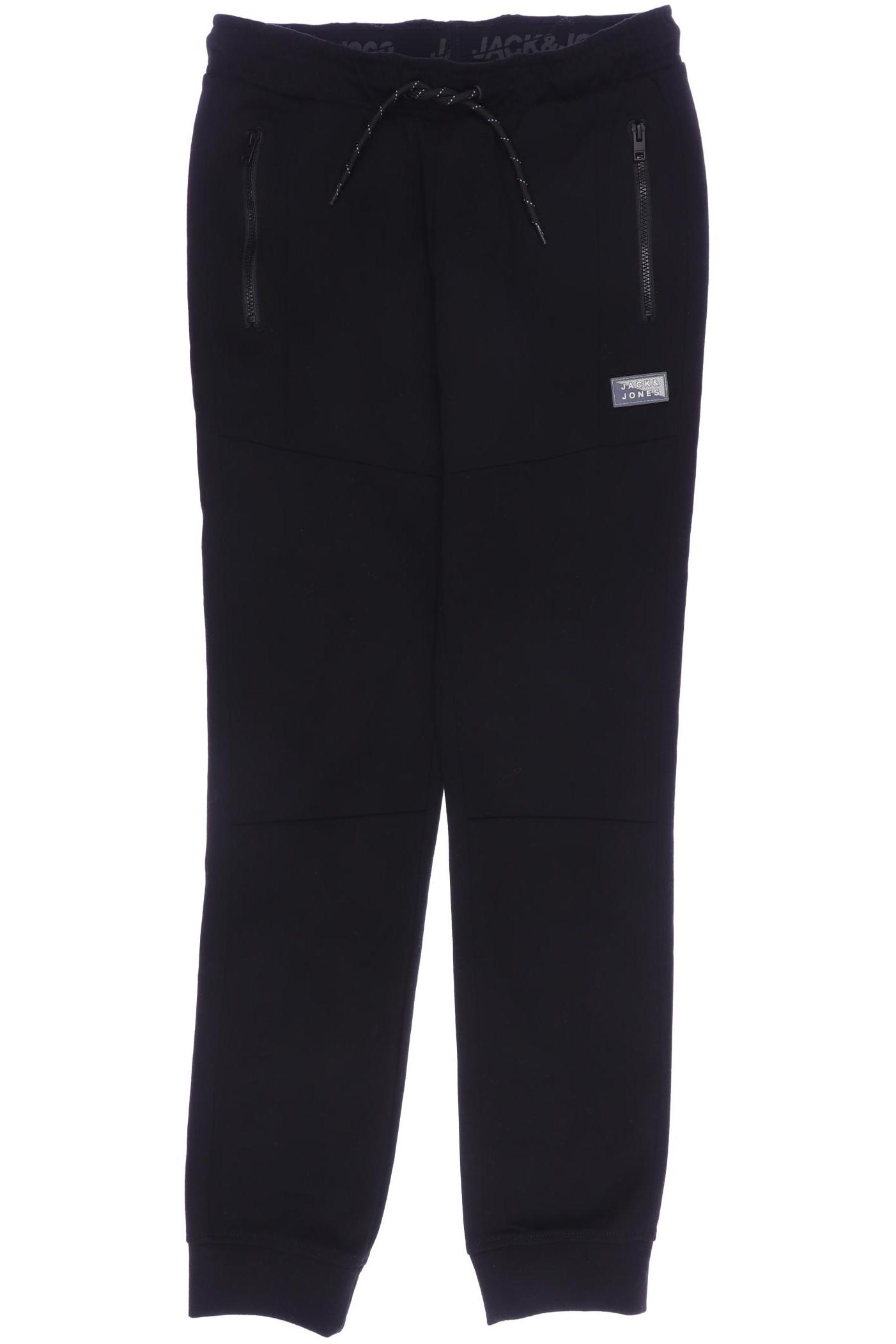 

JACK & JONES Jungen Stoffhose, schwarz
