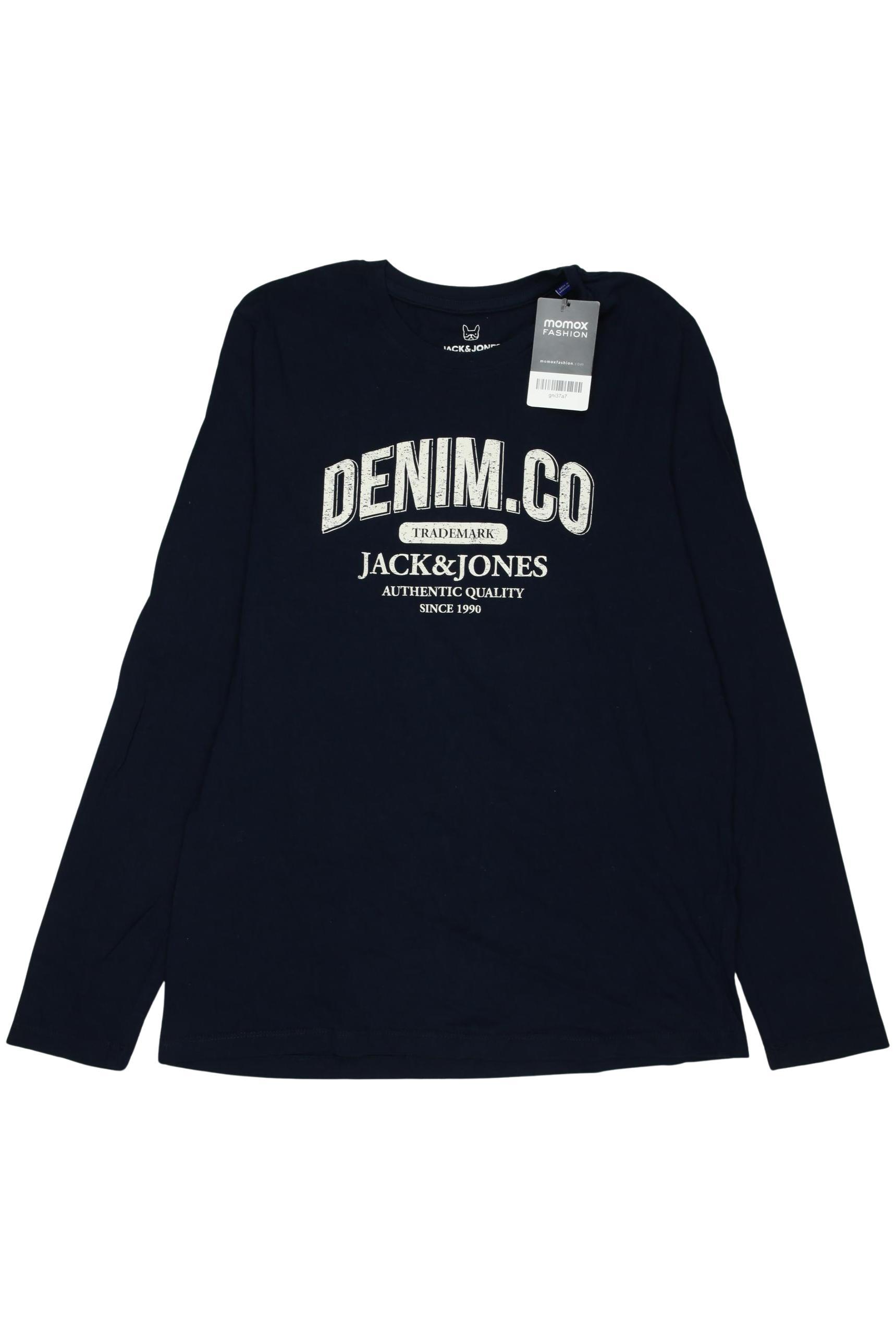 

Jack & Jones Herren Langarmshirt, marineblau, Gr. 176