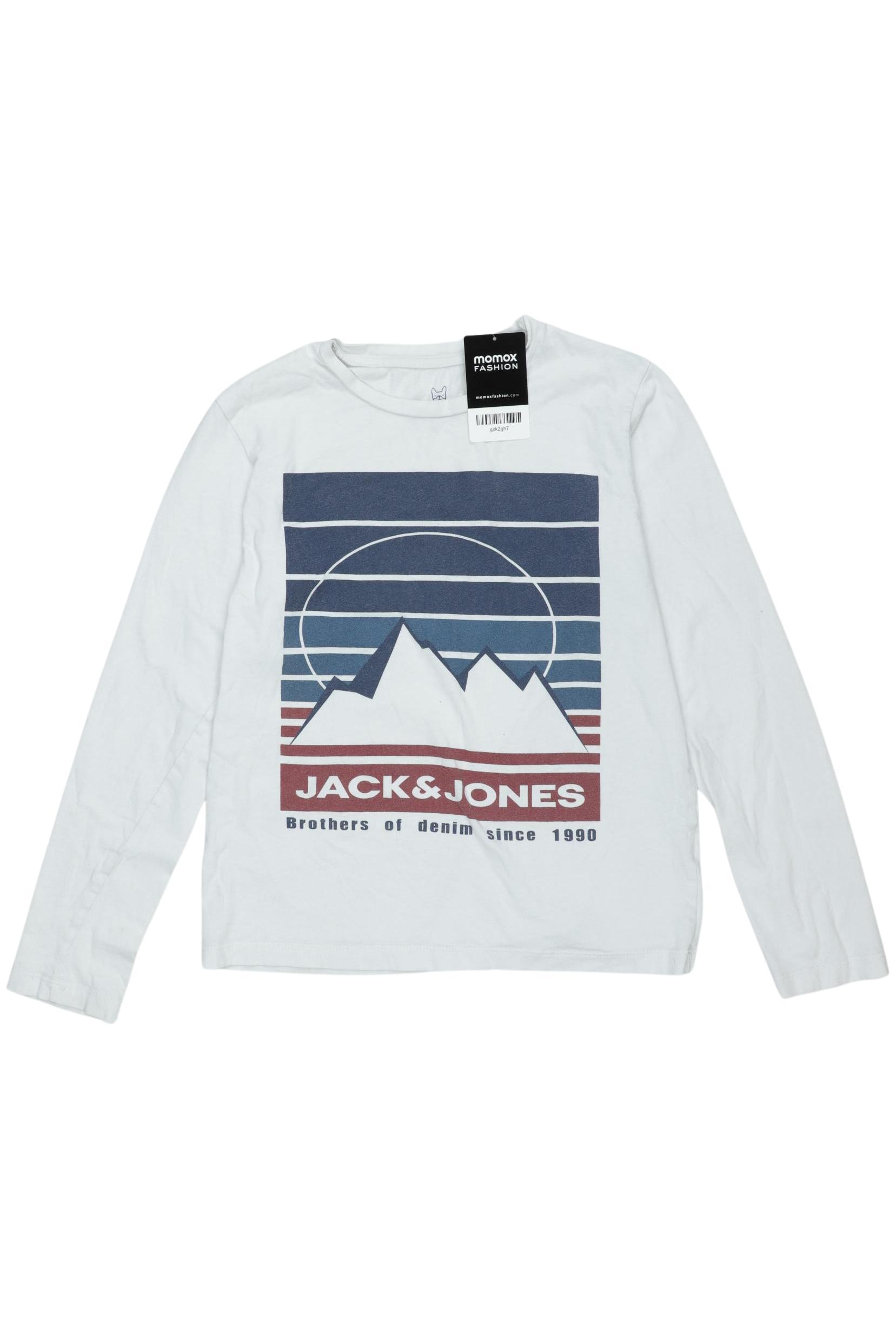 

Jack & Jones Jungen Langarmshirt, weiß, Gr. 152