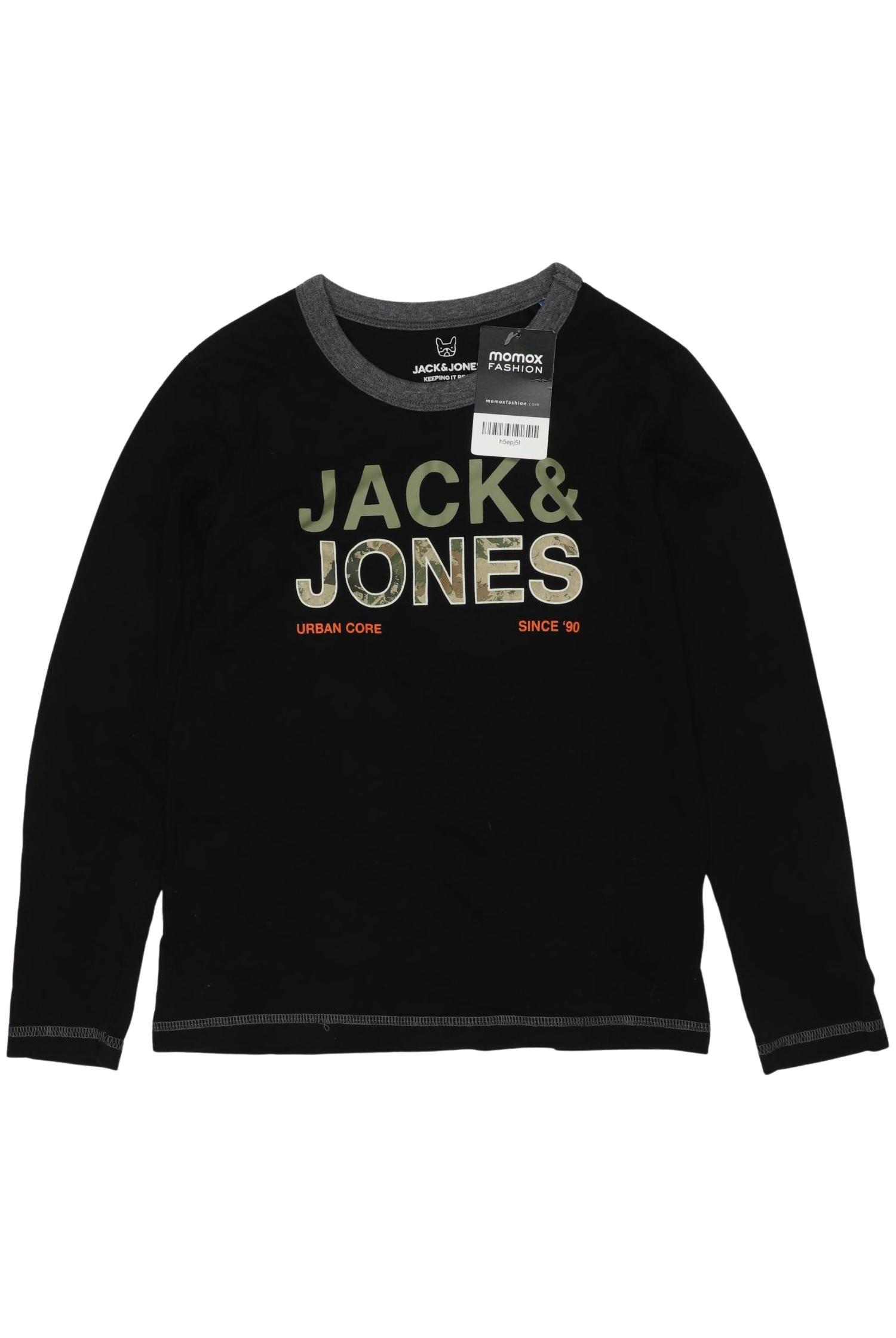 

Jack & Jones Jungen Langarmshirt, schwarz, Gr. 140