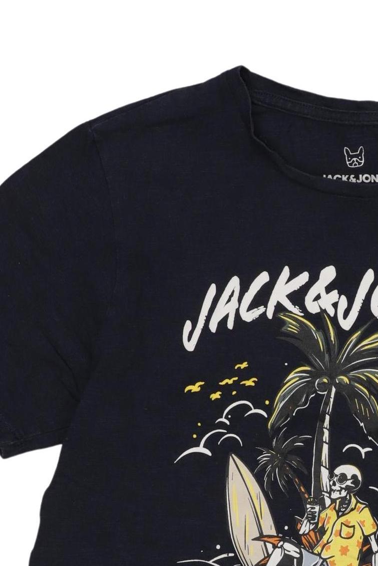 Thumbnail - Jack &amp; Jones Herren T-Shirt, marineblau, Gr. 164