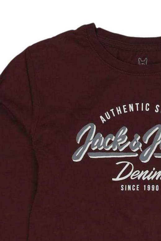 Thumbnail - Jack &amp; Jones Jungen Langarmshirt, bordeaux, Gr. 152