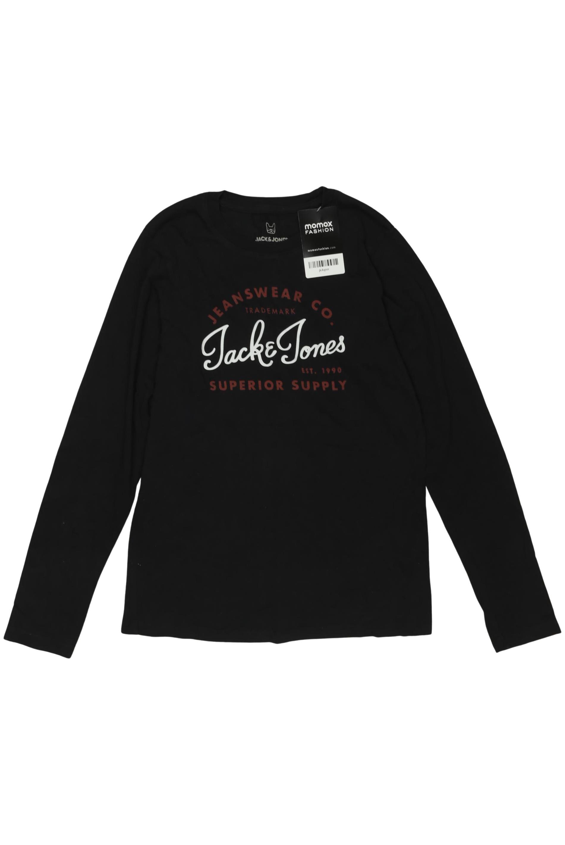 

Jack & Jones Jungen Langarmshirt, schwarz, Gr. 152