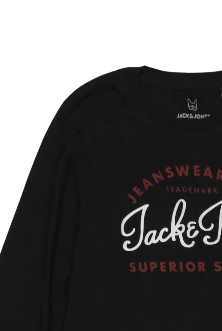 Thumbnail - Jack &amp; Jones Jungen Langarmshirt, schwarz, Gr. 152