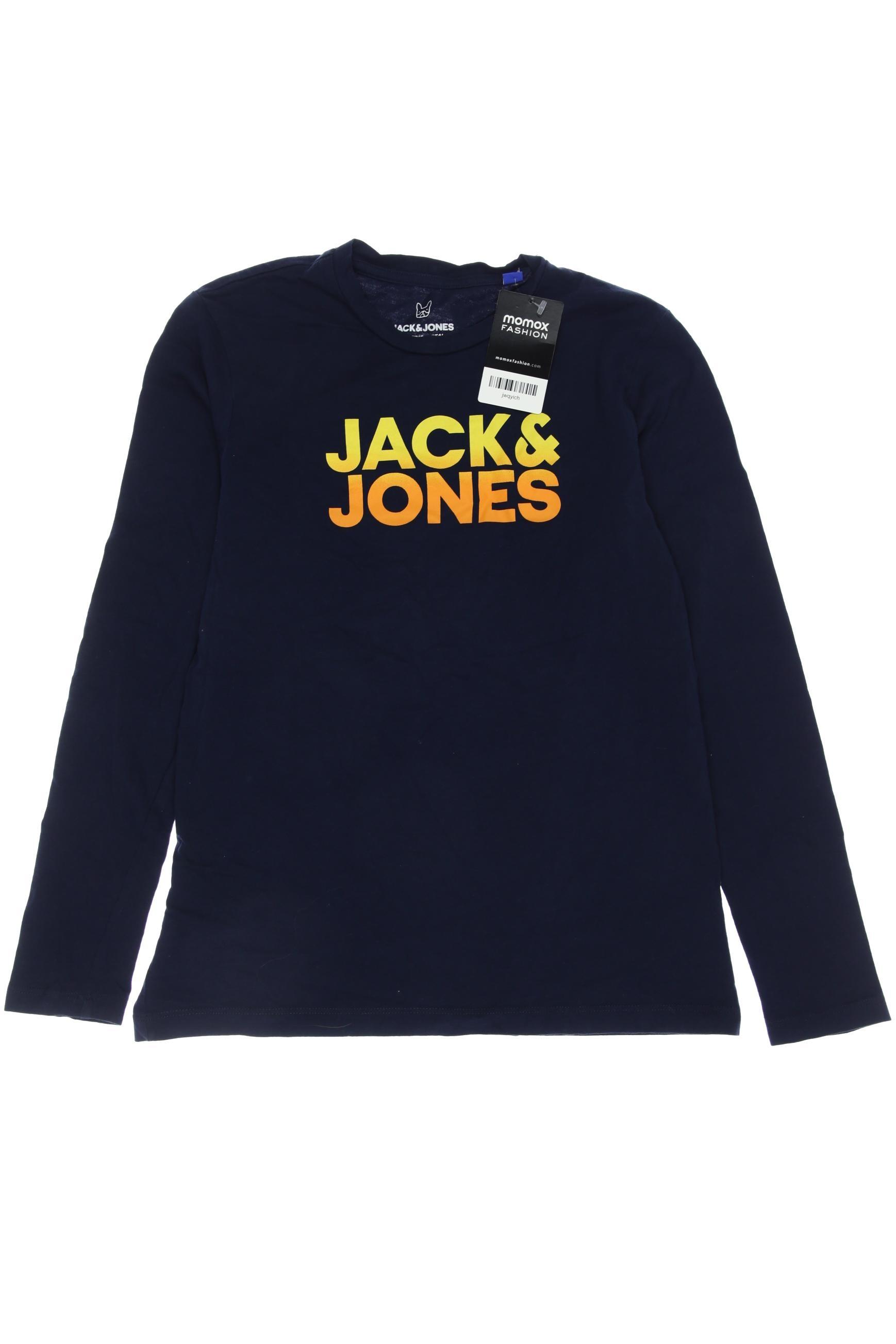 

Jack & Jones Herren Langarmshirt, marineblau, Gr. 164