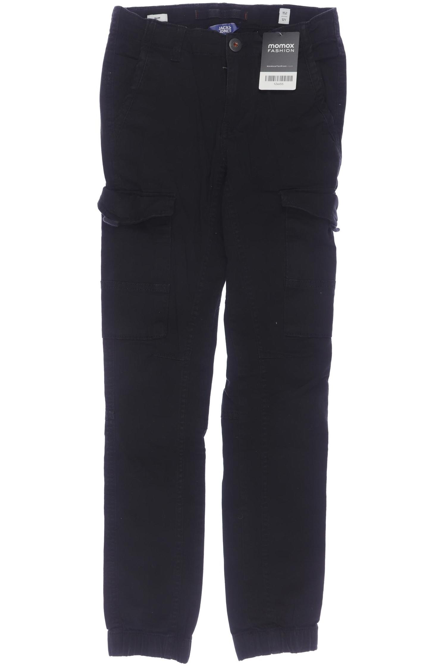 

Jack & Jones Jungen Stoffhose, schwarz, Gr. 152