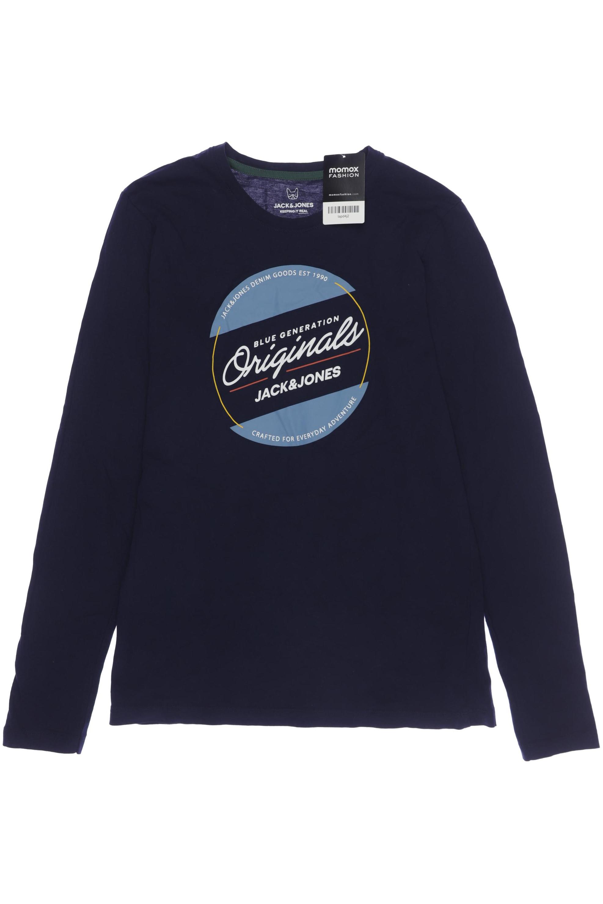 

Jack & Jones Herren Langarmshirt, marineblau, Gr. 176