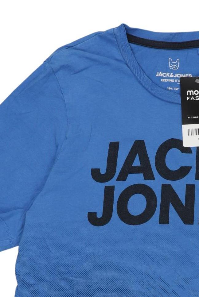 Thumbnail - Jack &amp; Jones Herren T-Shirt, blau, Gr. 164