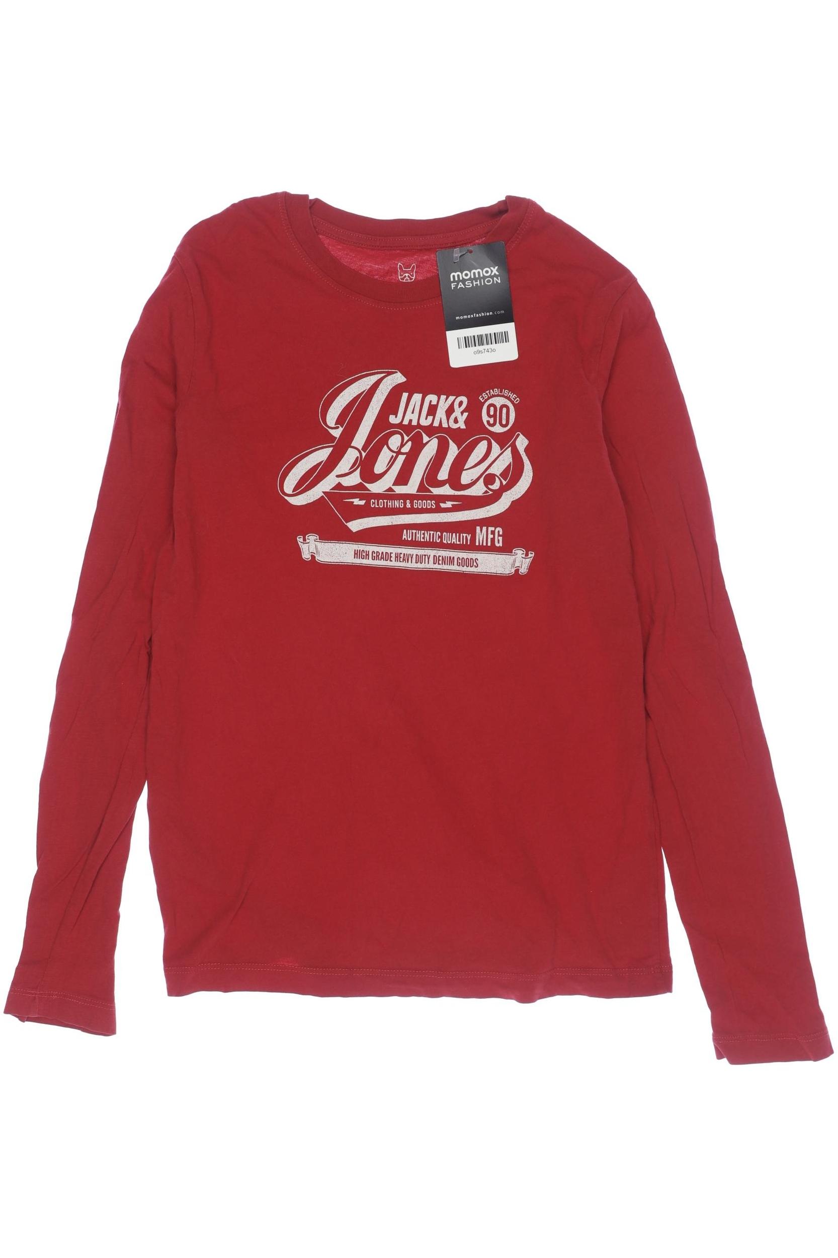 

Jack & Jones Herren Langarmshirt, rot, Gr. 152