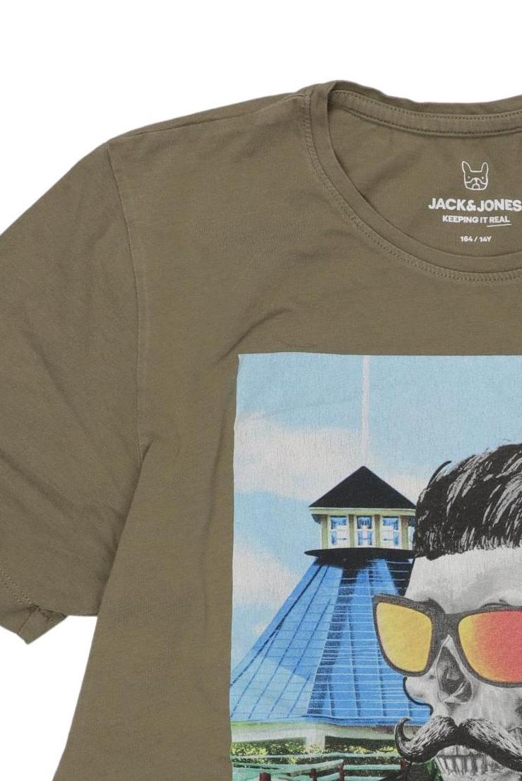 Thumbnail - Jack &amp; Jones Jungen T-Shirt, grün, Gr. 164