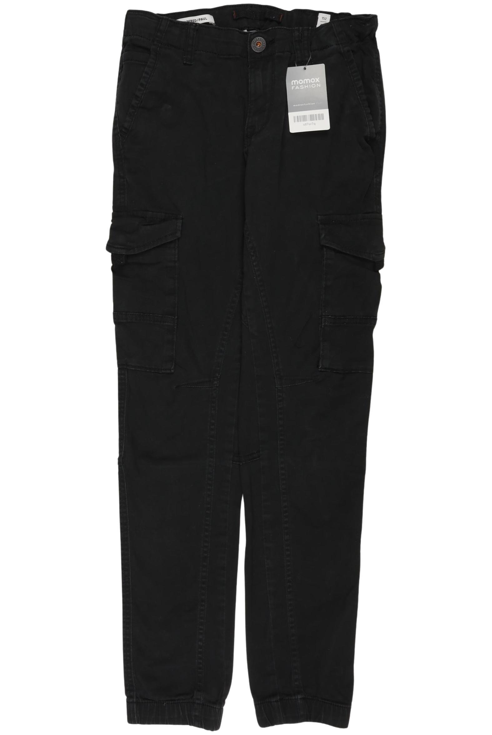 

Jack & Jones Jungen Stoffhose, schwarz, Gr. 152