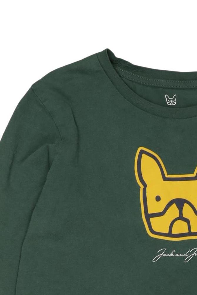 Thumbnail - Jack &amp; Jones Jungen Langarmshirt, grün, Gr. 152