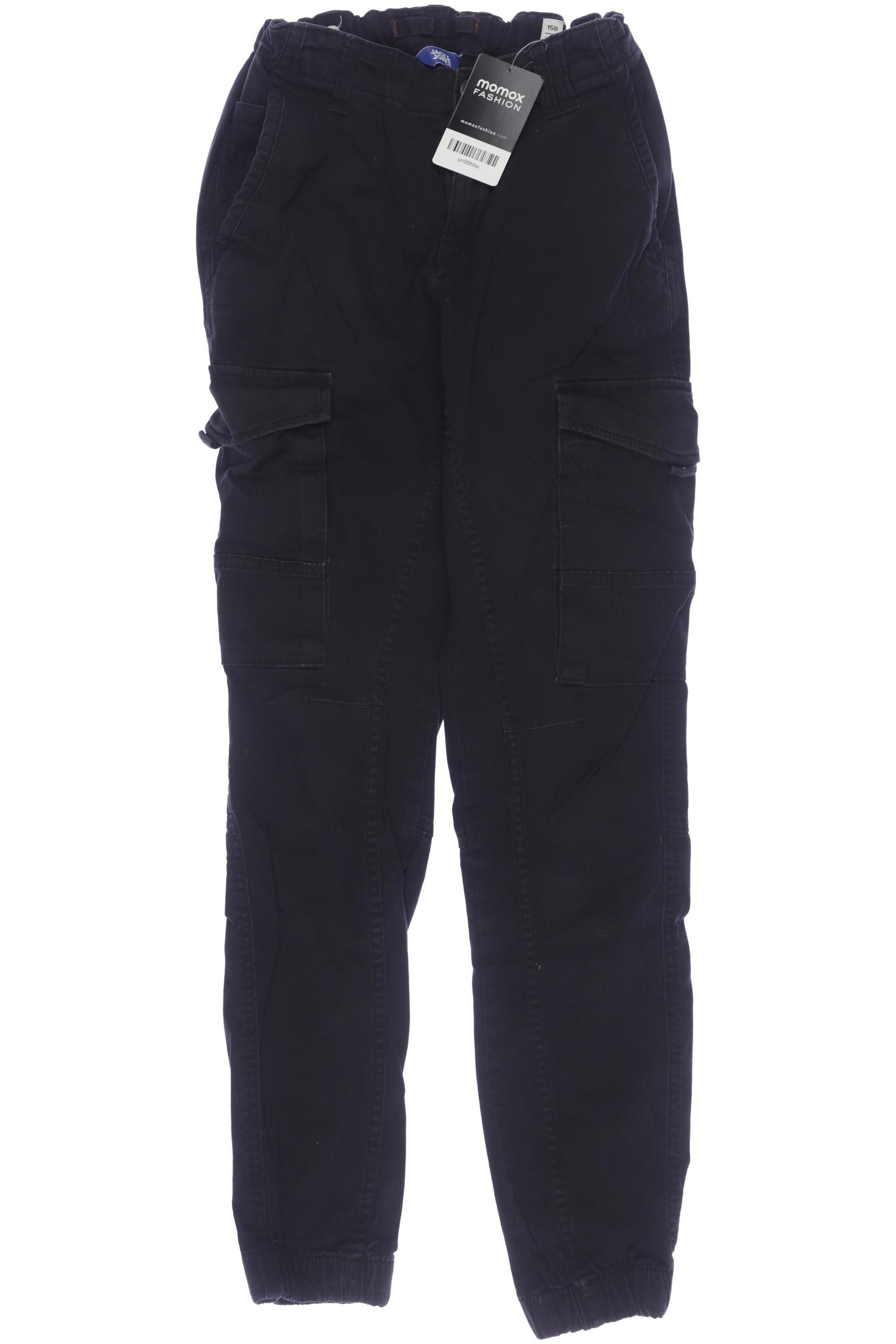 

Jack & Jones Jungen Stoffhose, schwarz, Gr. 158