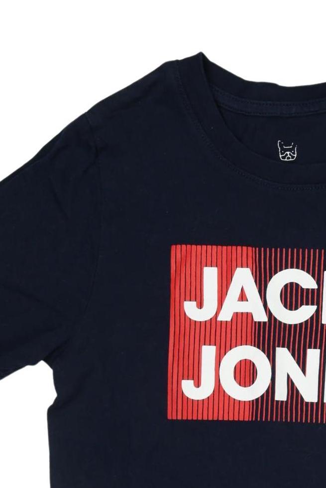 Thumbnail - Jack &amp; Jones Herren T-Shirt, marineblau, Gr. 140