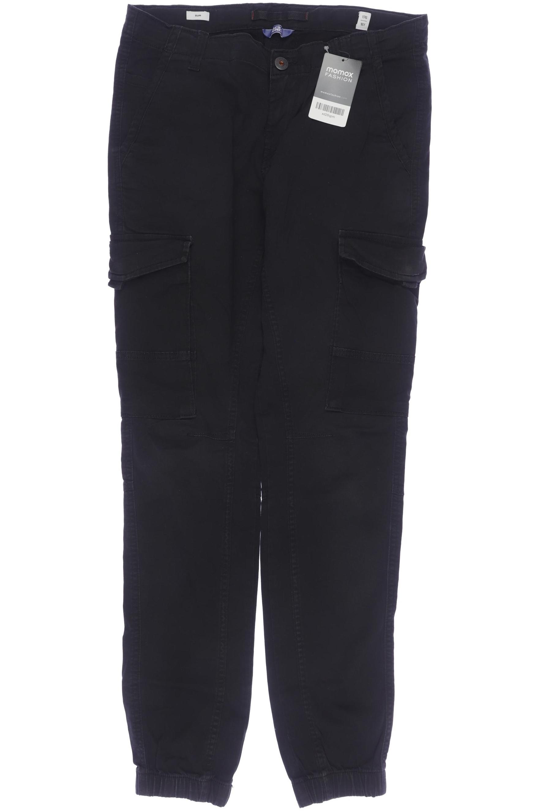 

Jack & Jones Herren Stoffhose, schwarz, Gr. 176