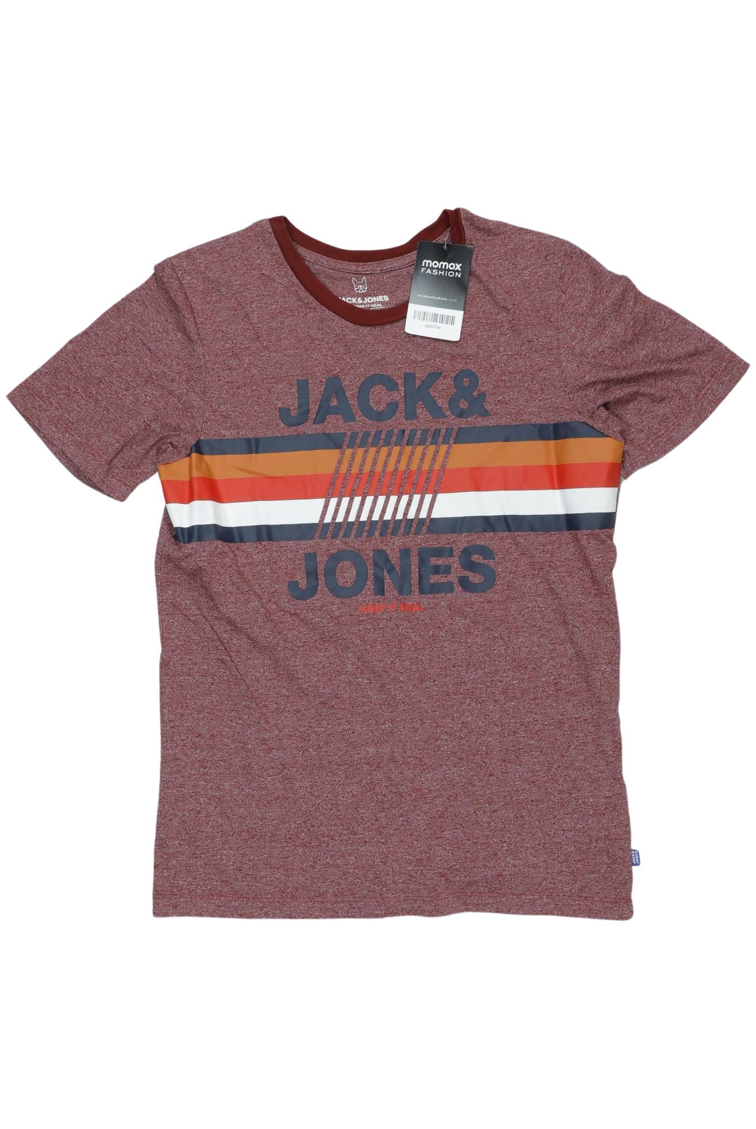 

Jack & Jones Herren T-Shirt, bordeaux, Gr. 164