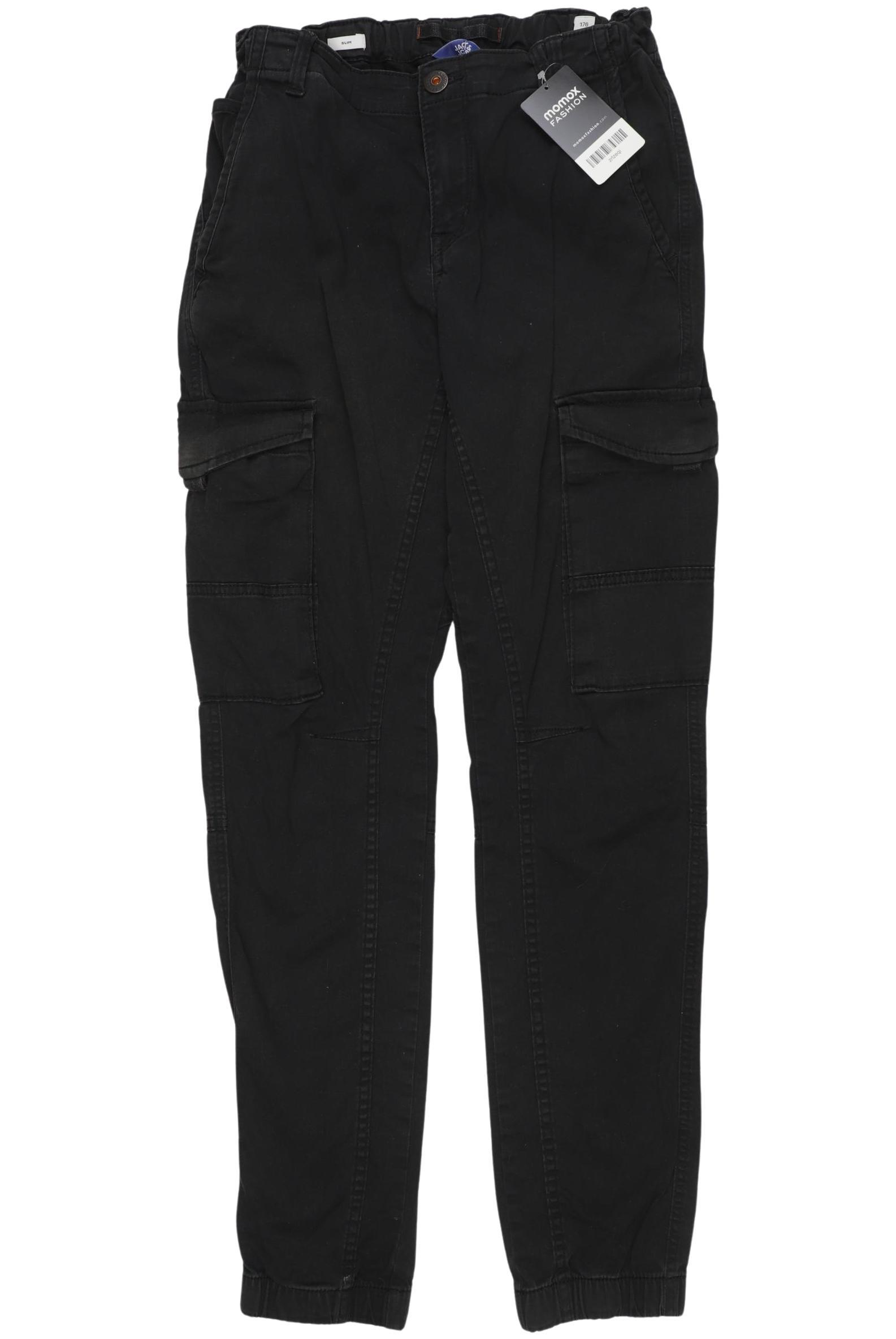 

Jack & Jones Jungen Stoffhose, schwarz, Gr. 176