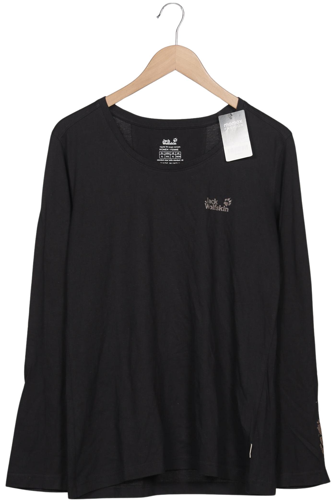 

Jack Wolfskin Damen Langarmshirt, schwarz, Gr. 46