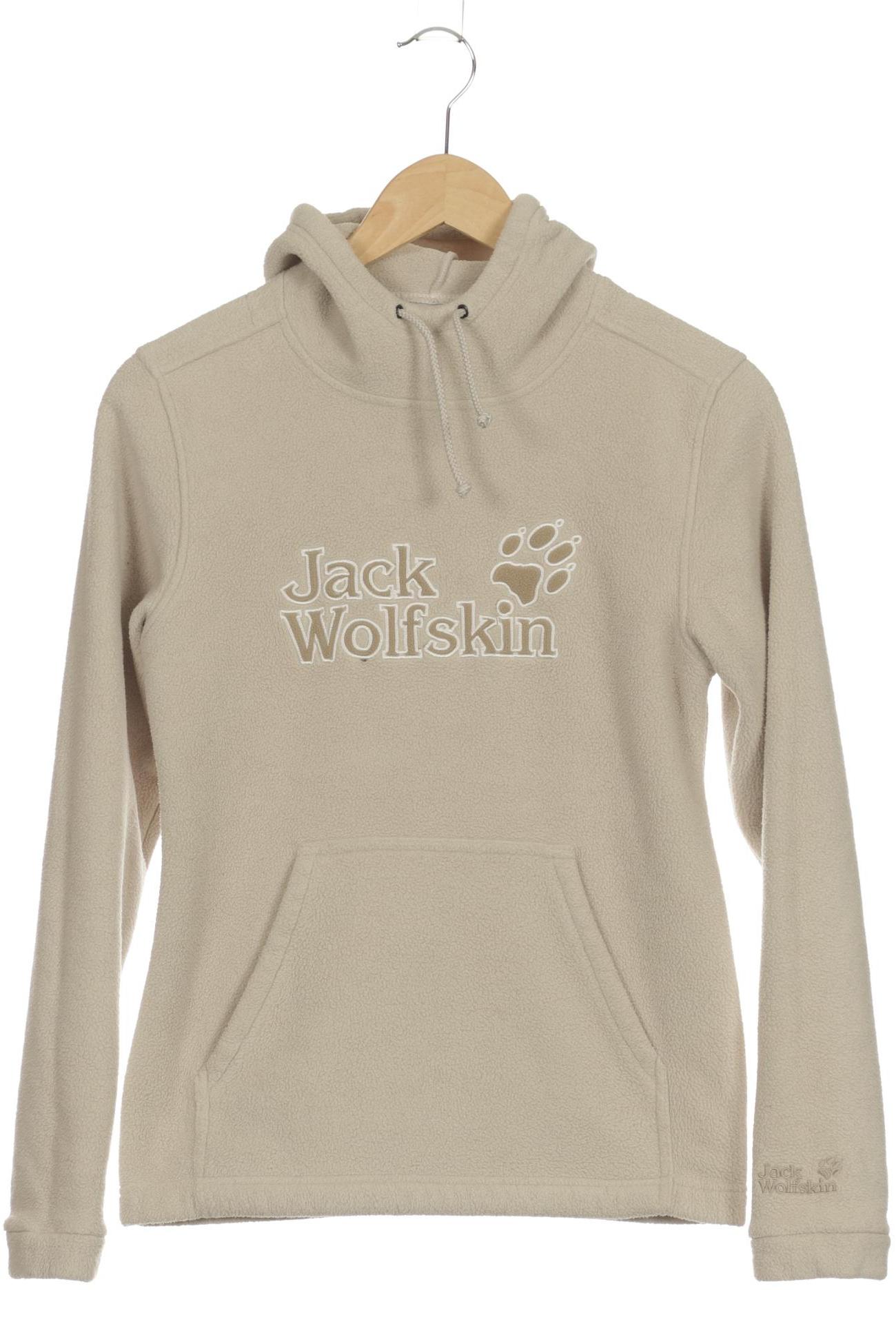 

Jack Wolfskin Damen Kapuzenpullover, beige, Gr. 34
