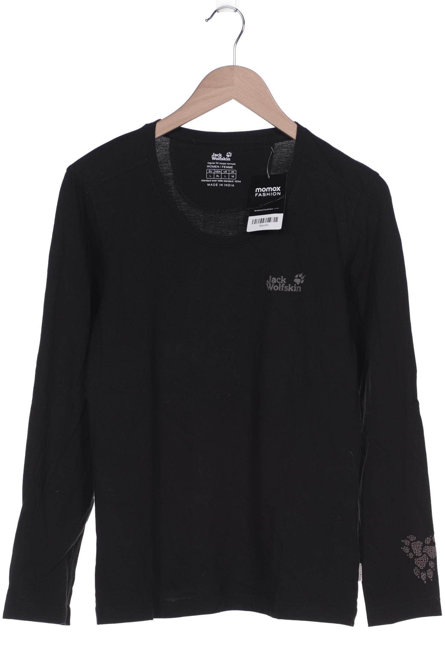 

Jack Wolfskin Damen Langarmshirt, schwarz