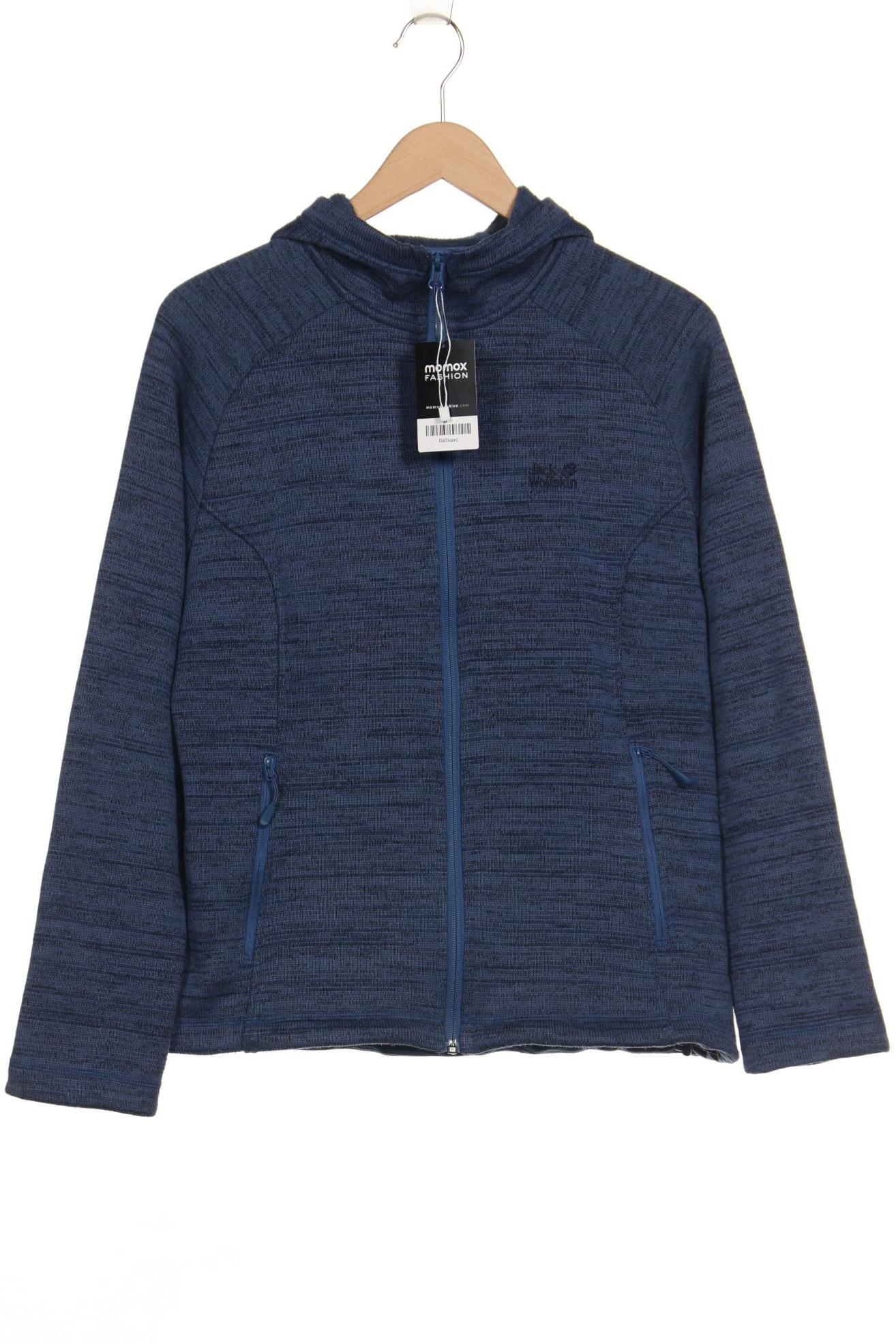 

Jack Wolfskin Damen Kapuzenpullover, blau, Gr. 44