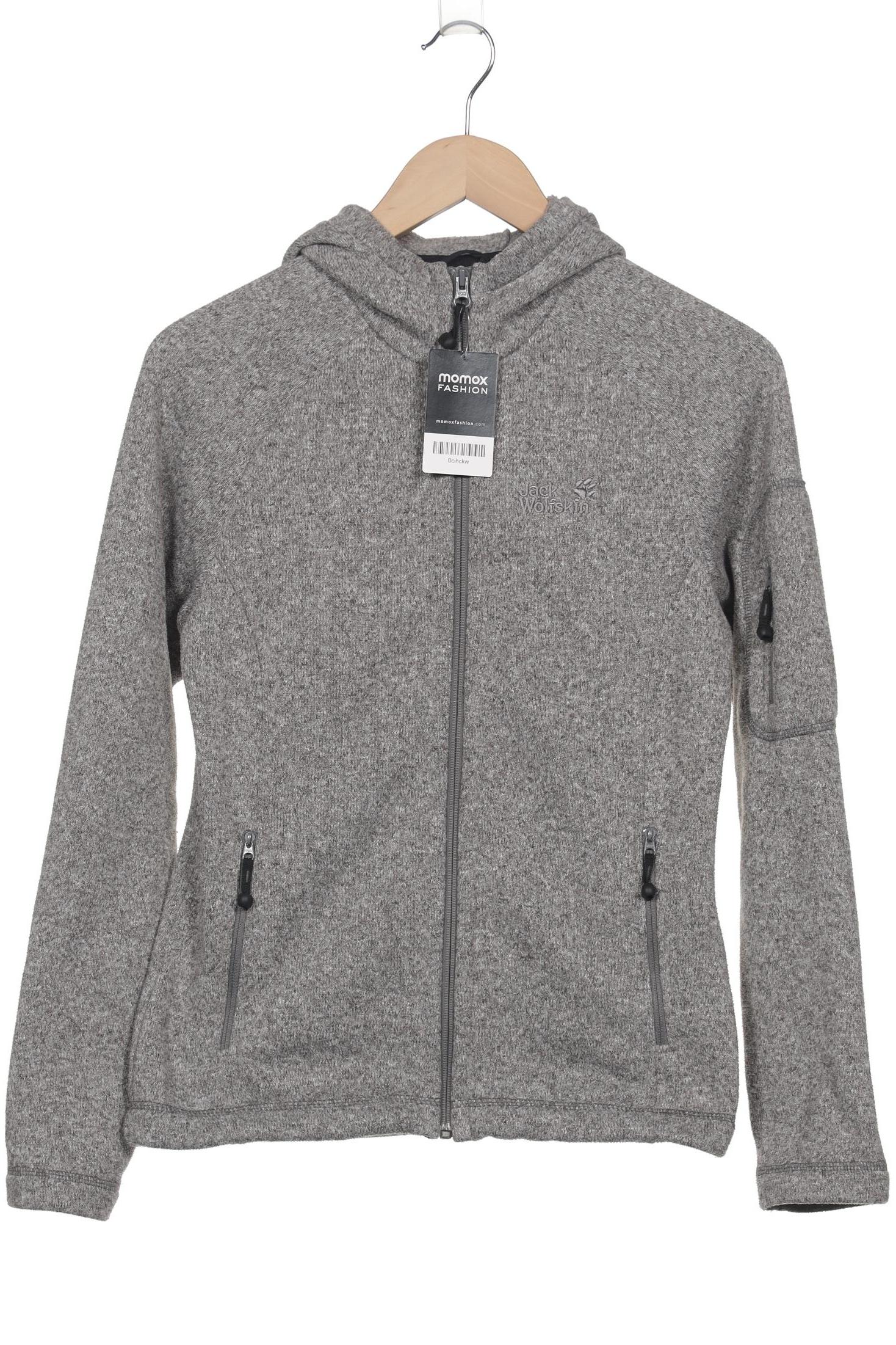 

Jack Wolfskin Damen Kapuzenpullover, grau, Gr. 36