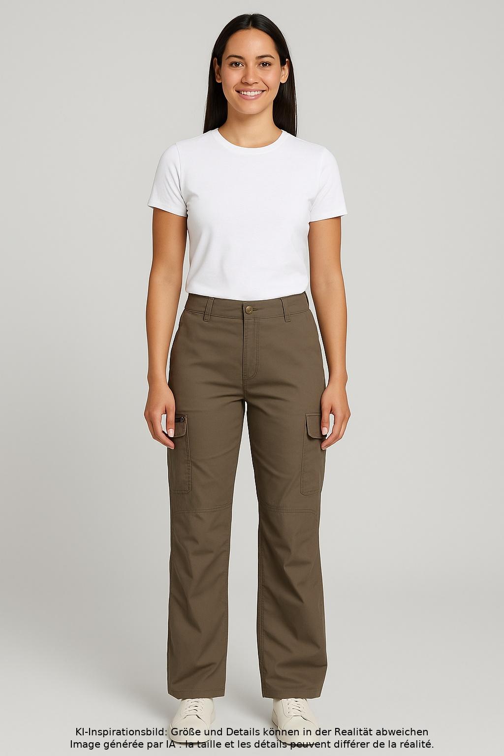 

Jack Wolfskin Damen Stoffhose, braun, Gr. 29