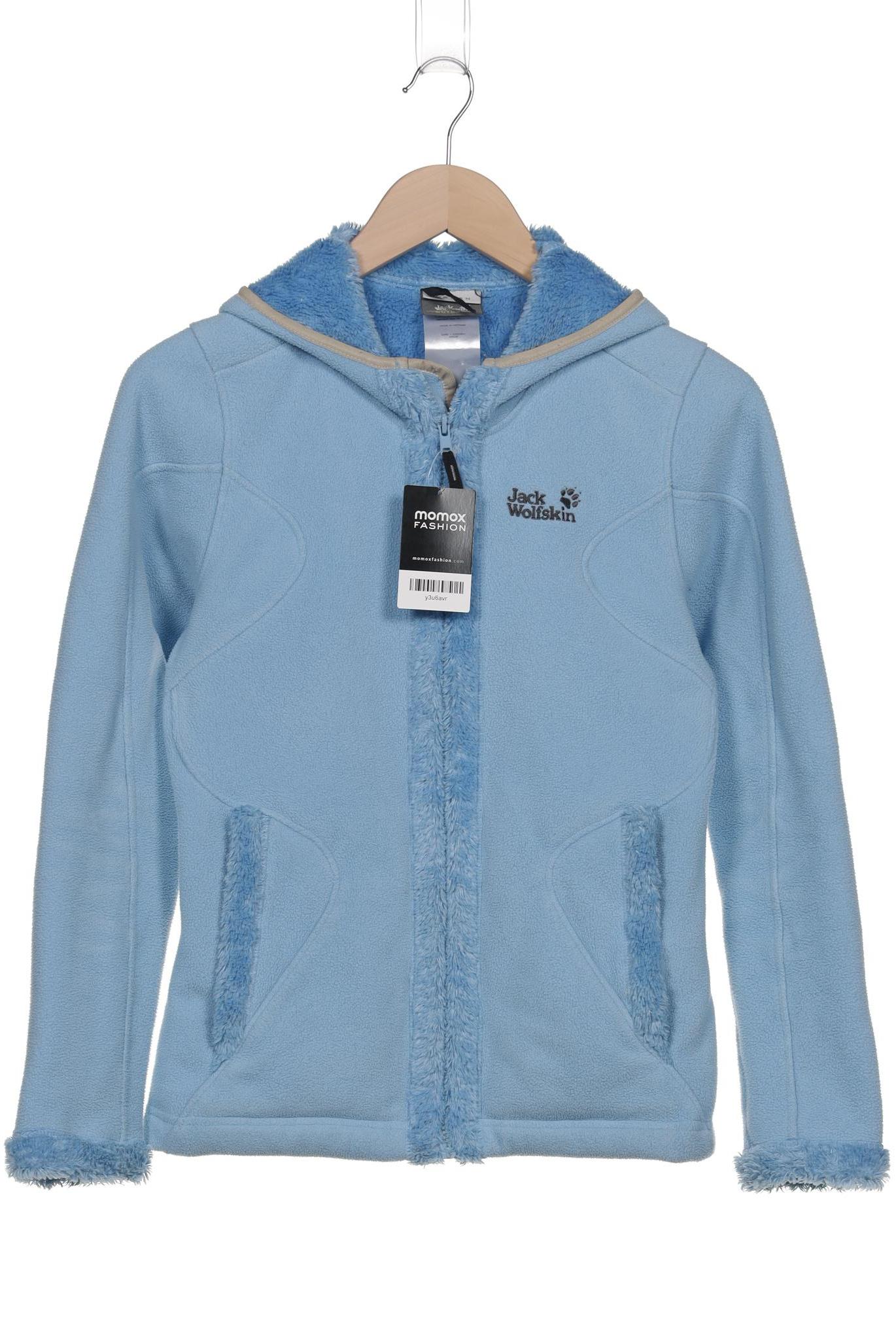 

Jack Wolfskin Damen Kapuzenpullover, hellblau, Gr. 34