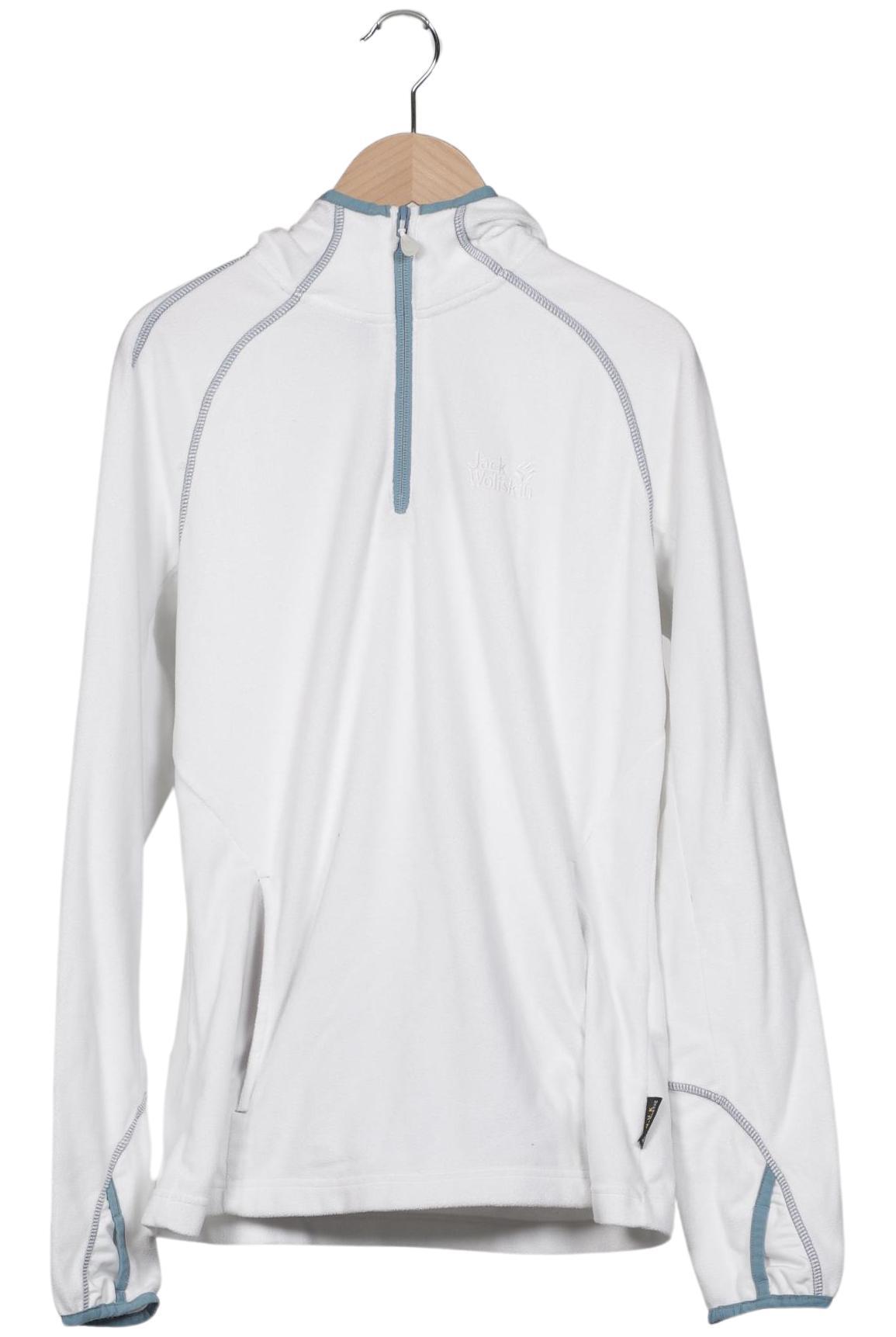 

Jack Wolfskin Damen Kapuzenpullover, weiß, Gr. 40