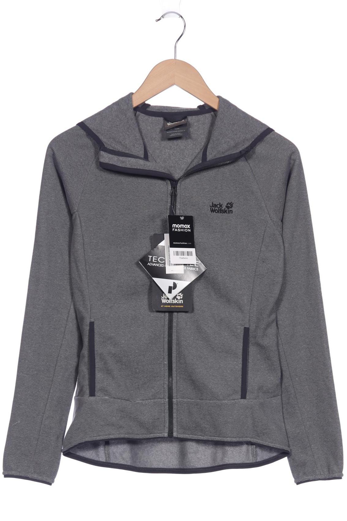 

Jack Wolfskin Damen Kapuzenpullover, grau, Gr. 34