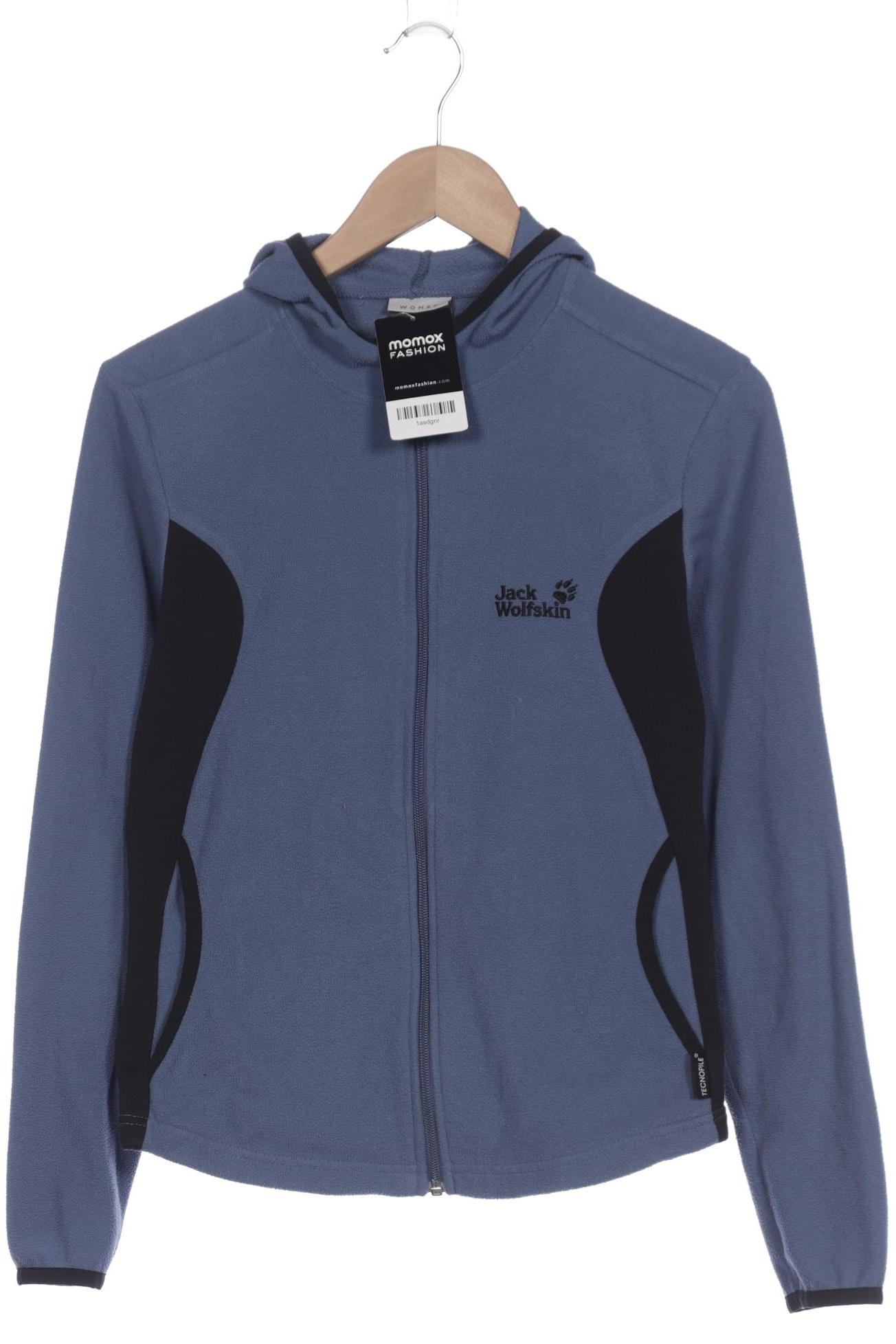 

Jack Wolfskin Damen Kapuzenpullover, blau, Gr. 36