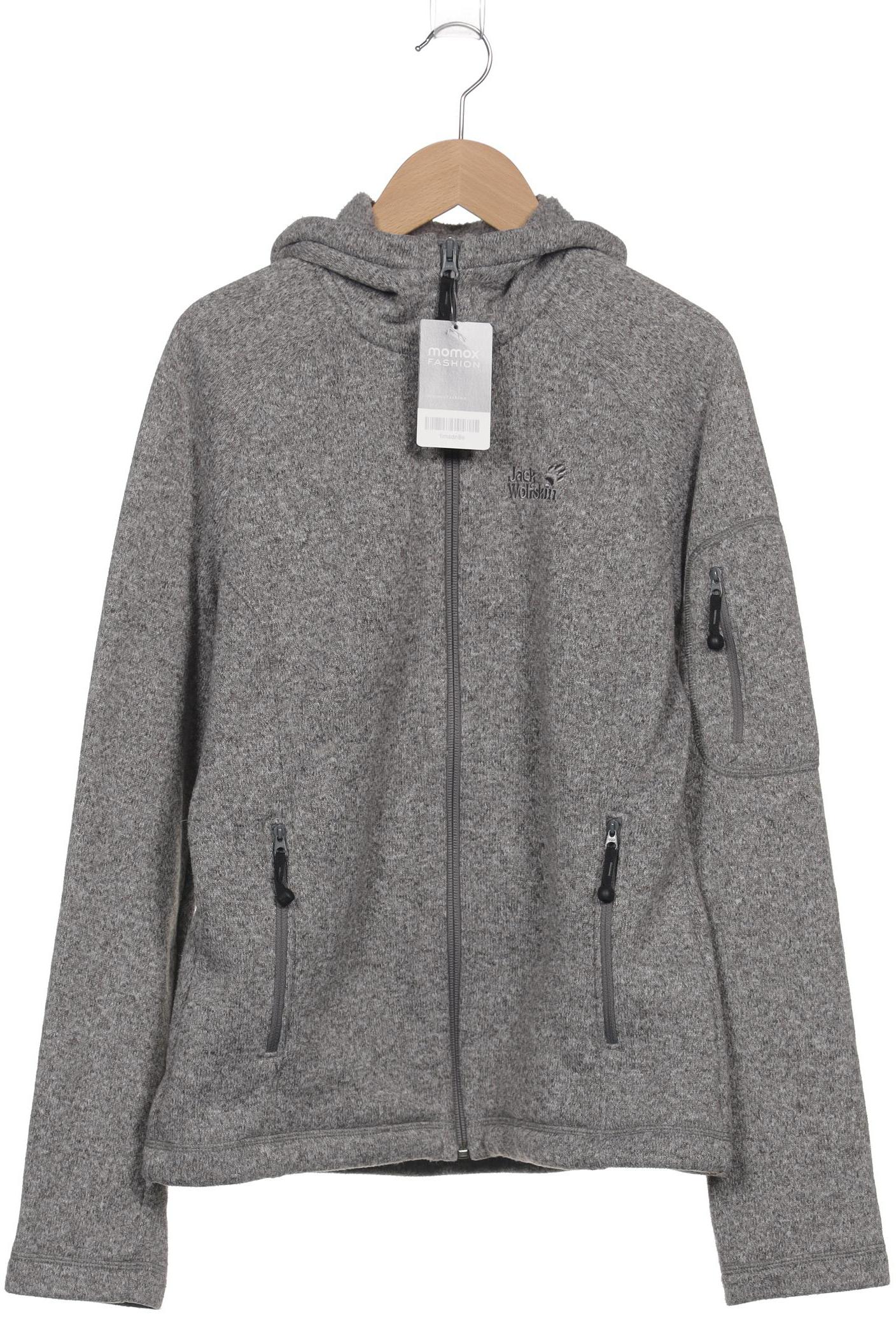 

Jack Wolfskin Damen Kapuzenpullover, grau, Gr. 40