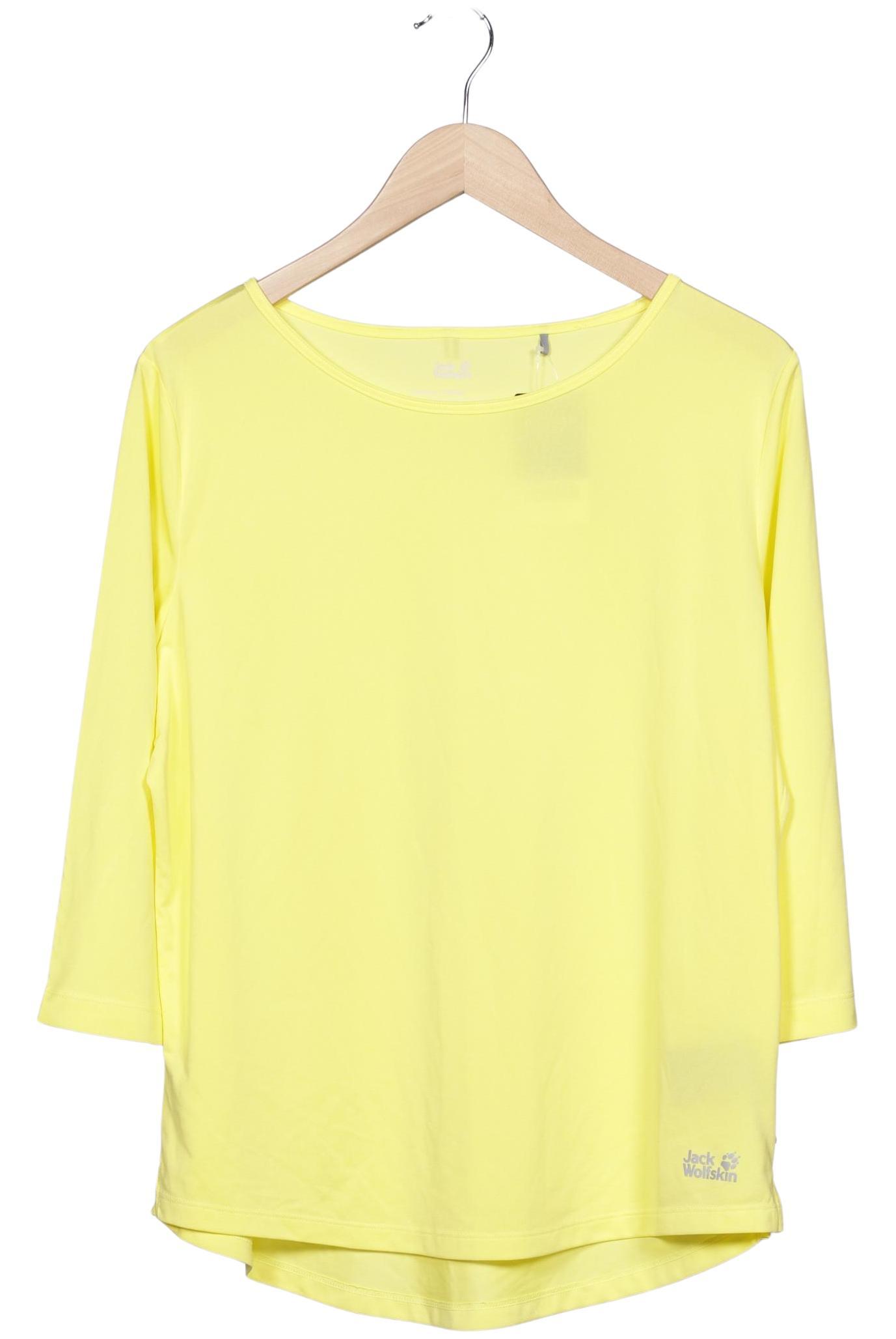 

Jack Wolfskin Damen Langarmshirt, neon, Gr. 42