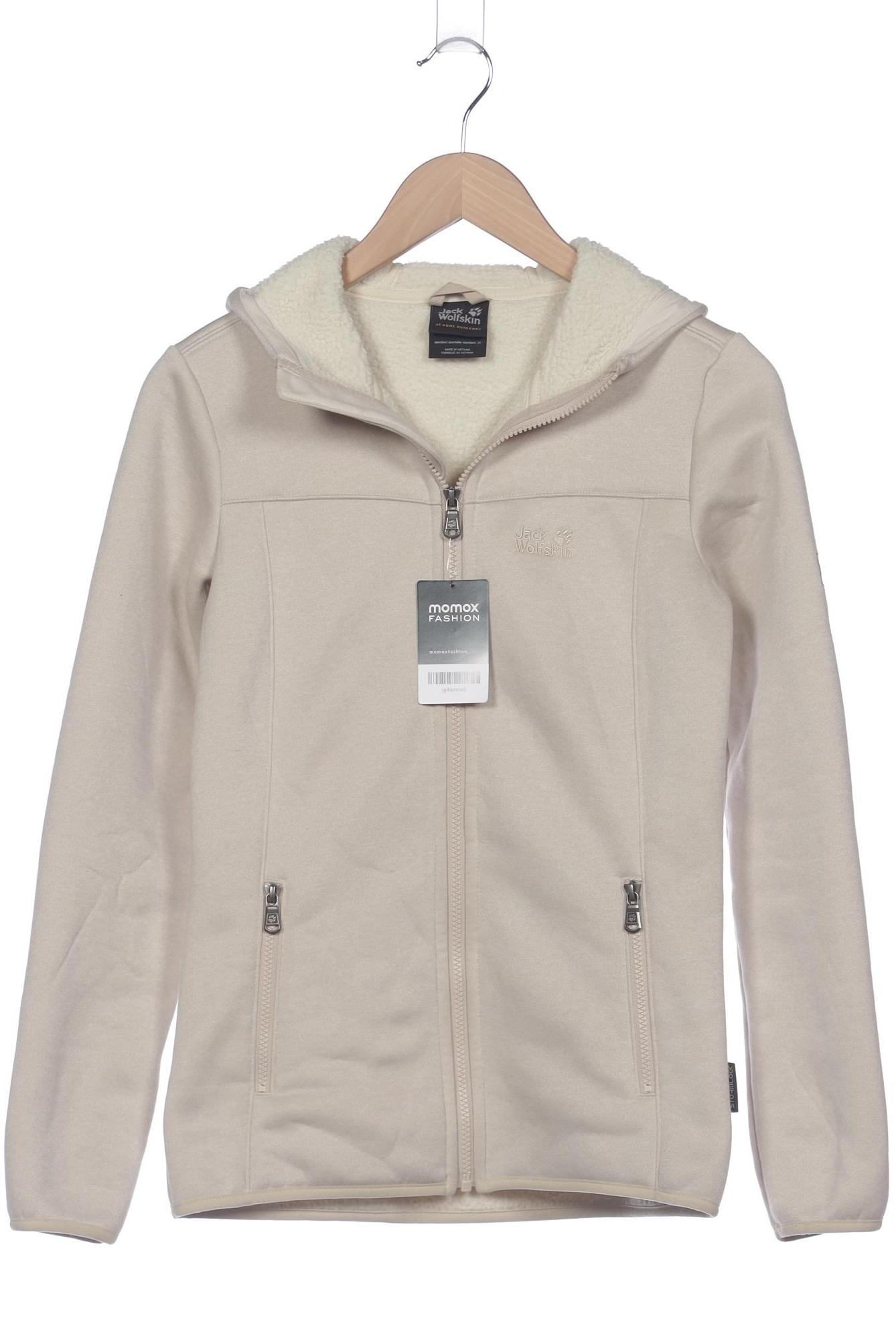 

Jack Wolfskin Damen Kapuzenpullover, cremeweiß, Gr. 34