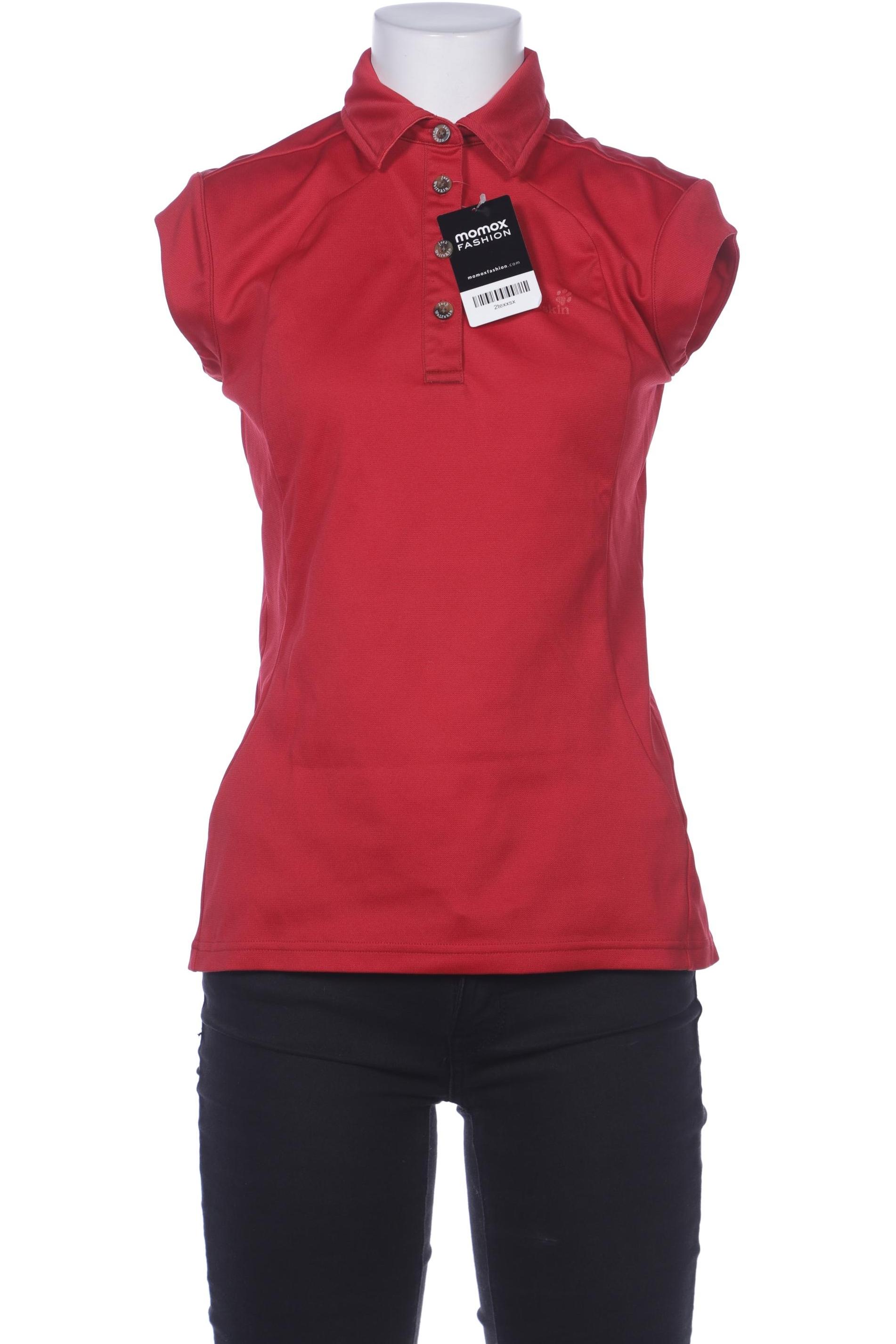 

Jack Wolfskin Damen Poloshirt, rot, Gr. 8