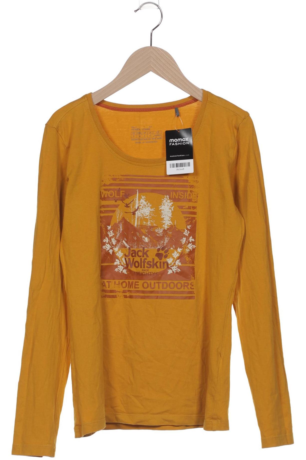 

Jack Wolfskin Damen Langarmshirt, gelb, Gr. 36