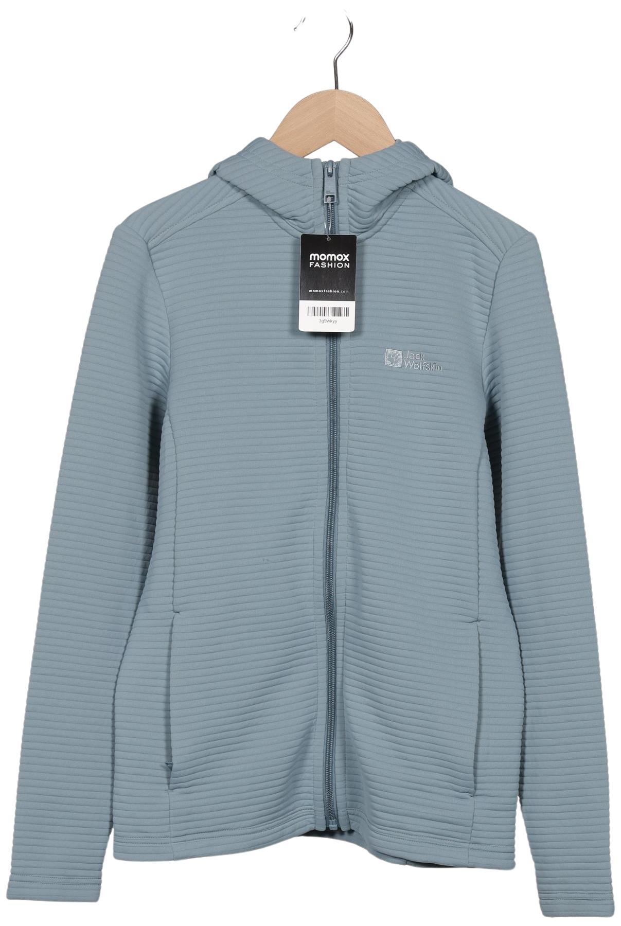 

Jack Wolfskin Damen Kapuzenpullover, hellblau, Gr. 36