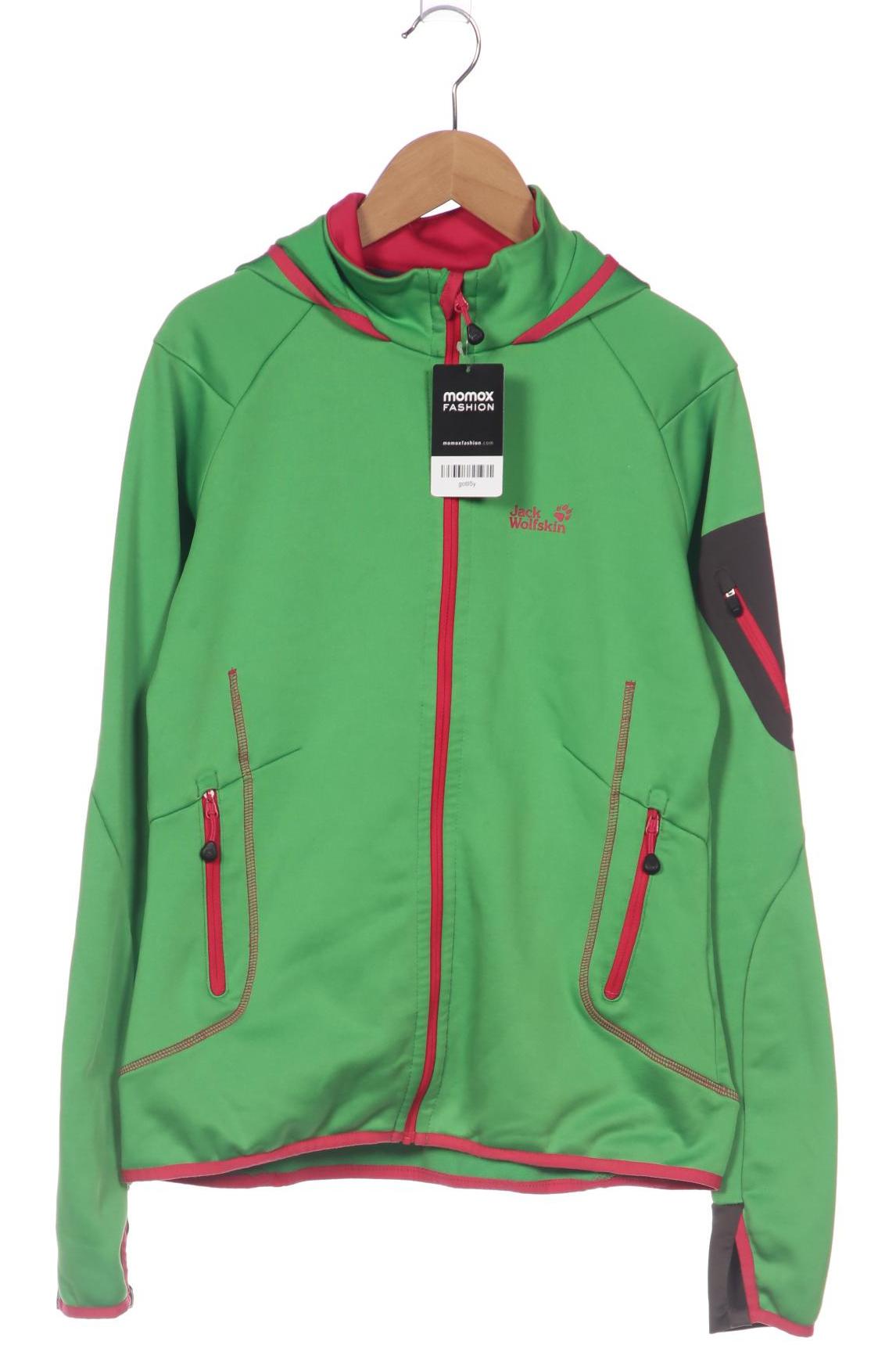 

Jack Wolfskin Damen Kapuzenpullover, grün, Gr. 10