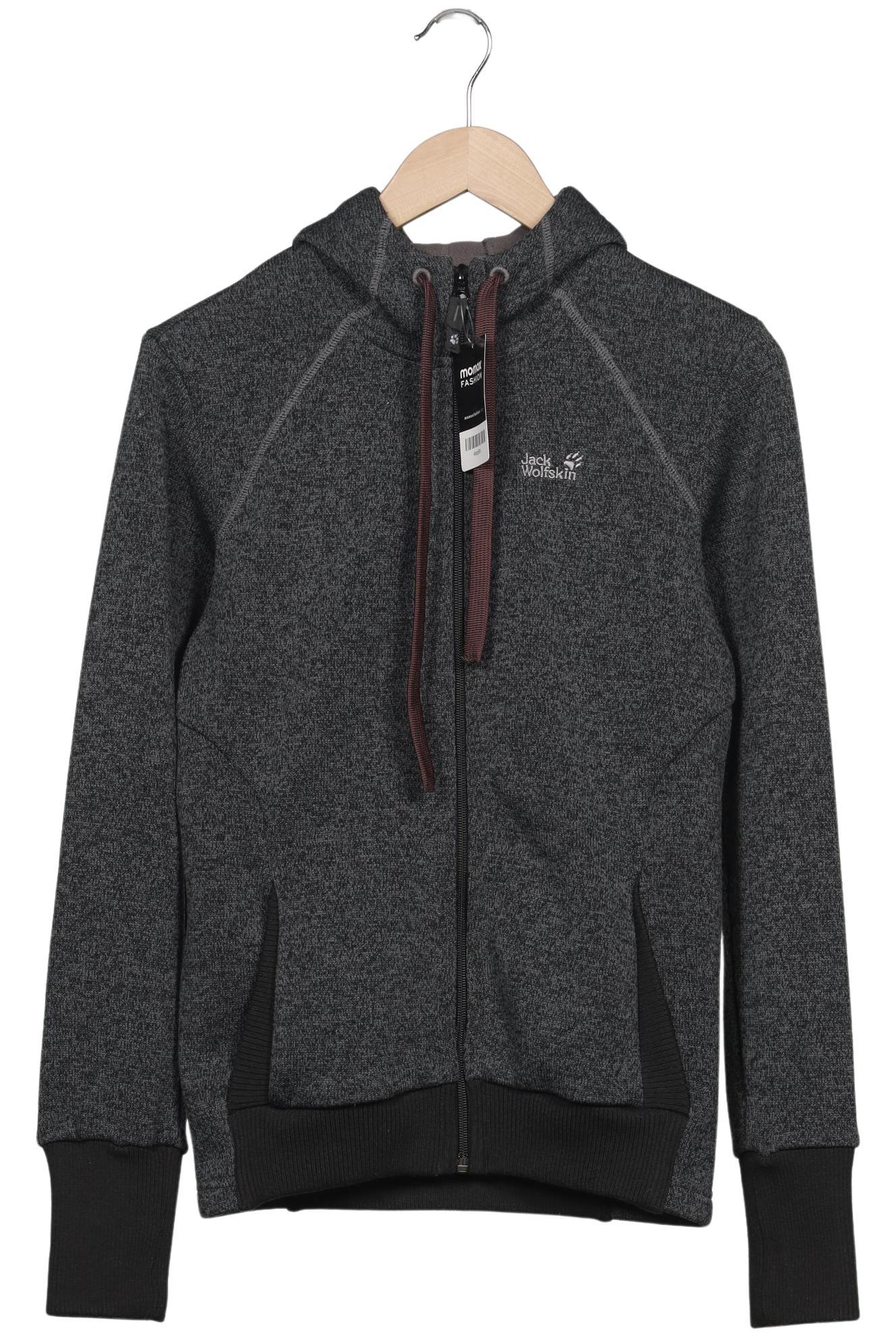 

Jack Wolfskin Damen Kapuzenpullover, grau, Gr. 36