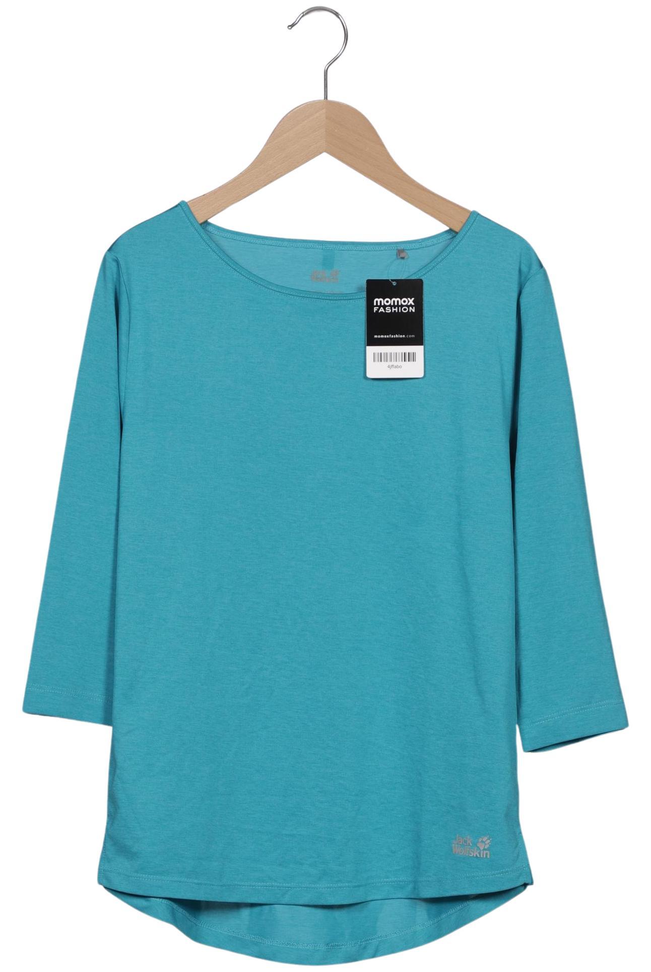 

Jack Wolfskin Damen Langarmshirt, türkis, Gr. 36