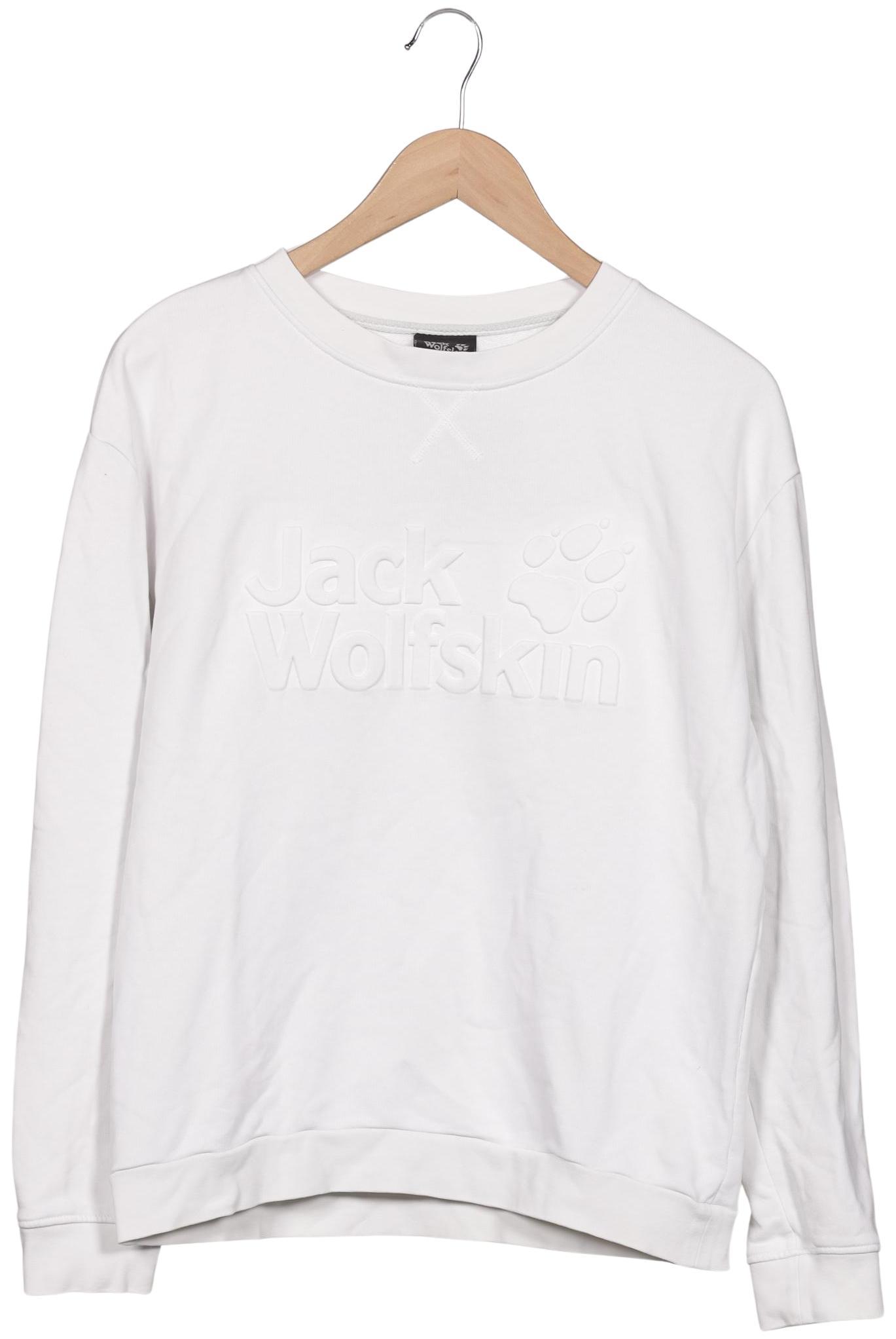 

Jack Wolfskin Damen Sweatshirt, weiß, Gr. 40