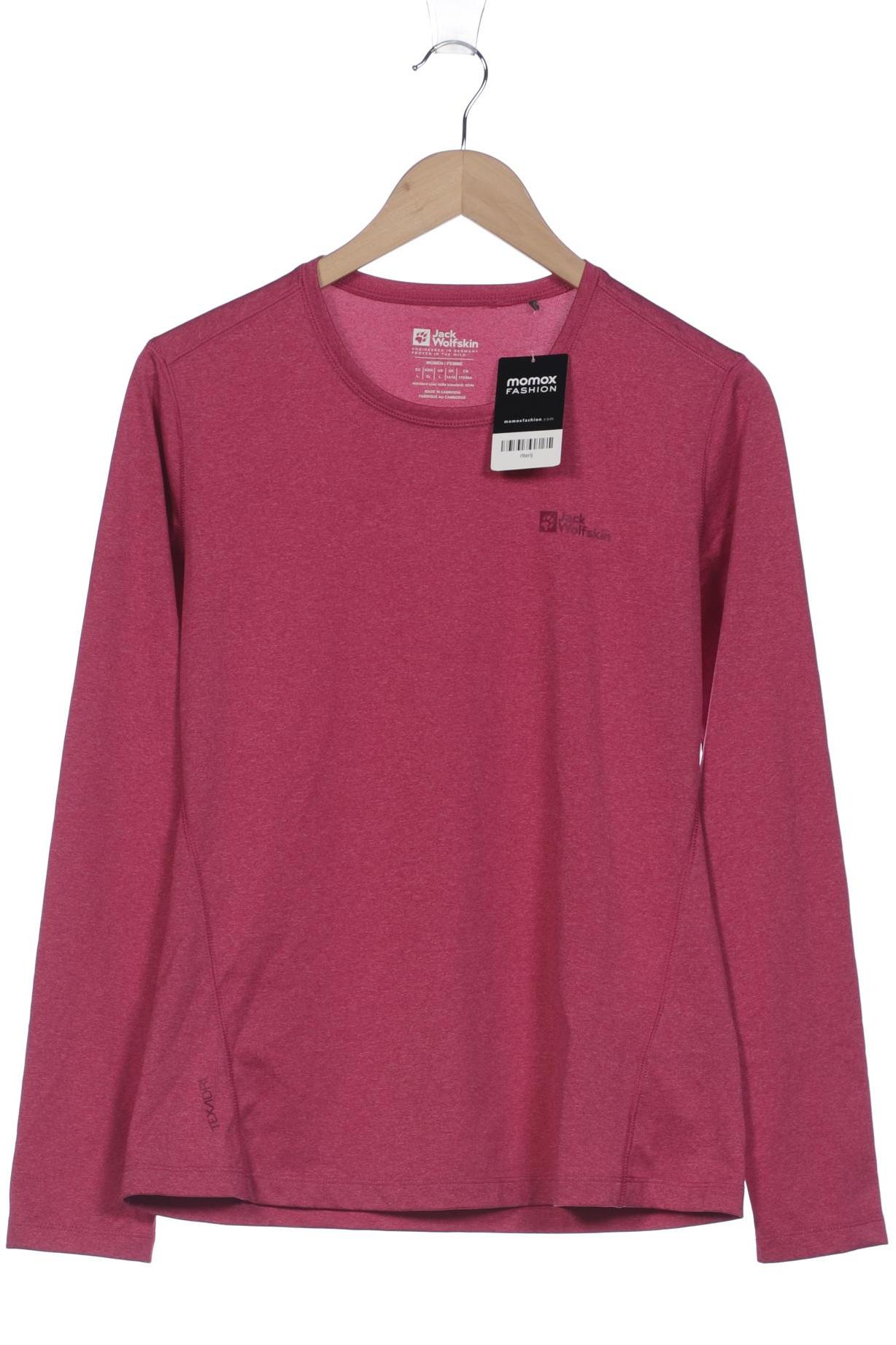 

Jack Wolfskin Damen Langarmshirt, pink, Gr. 42