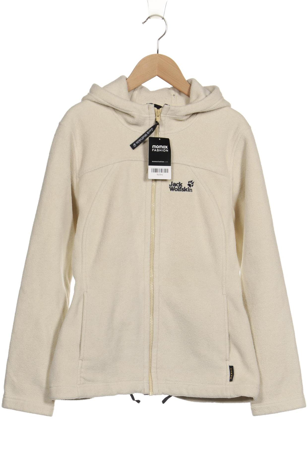 

Jack Wolfskin Damen Kapuzenpullover, cremeweiß, Gr. 40