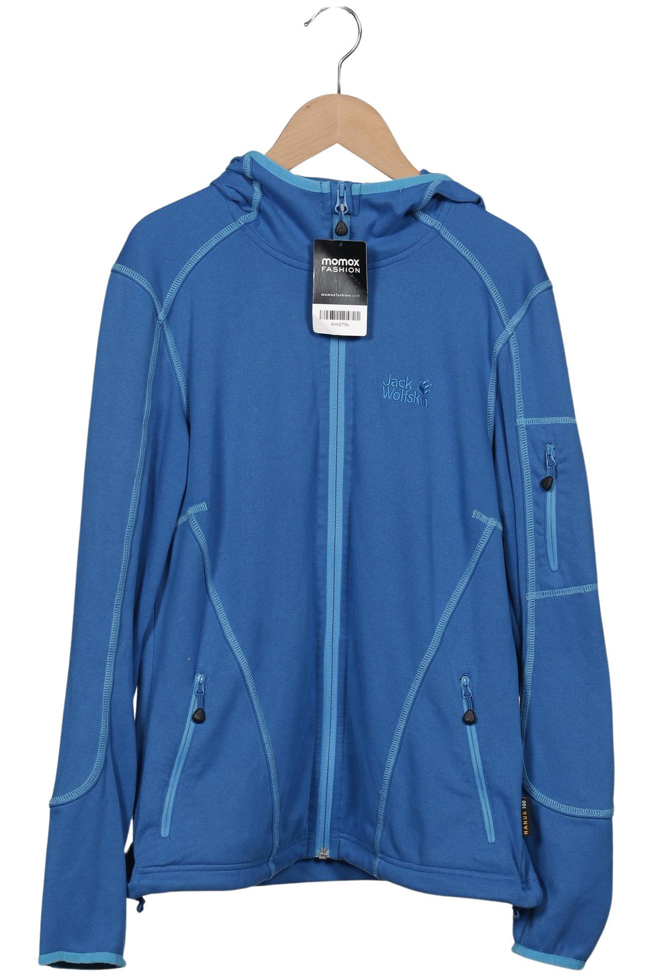 

Jack Wolfskin Damen Kapuzenpullover, blau, Gr. 40