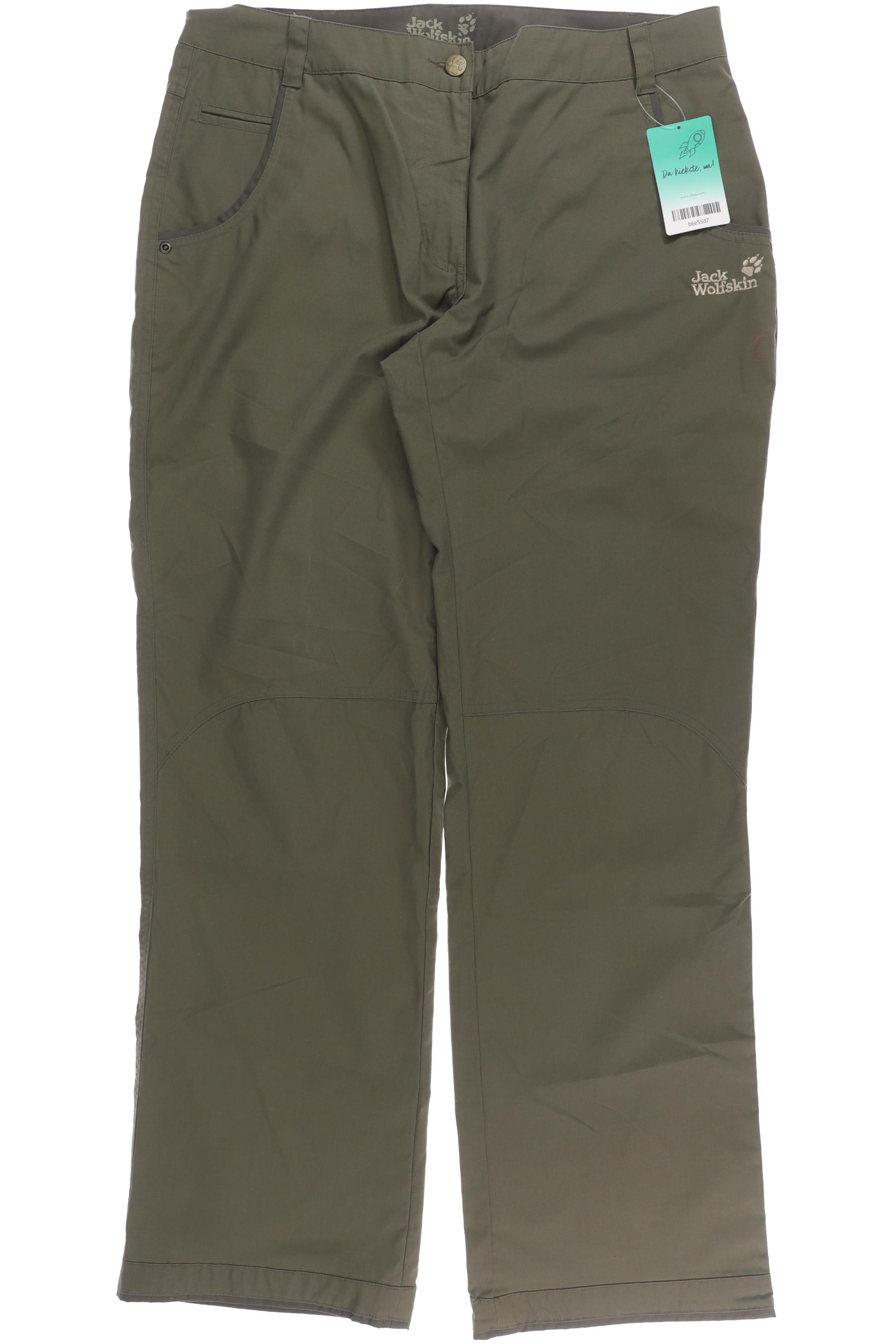 

Jack Wolfskin Damen Stoffhose, grün, Gr. 42