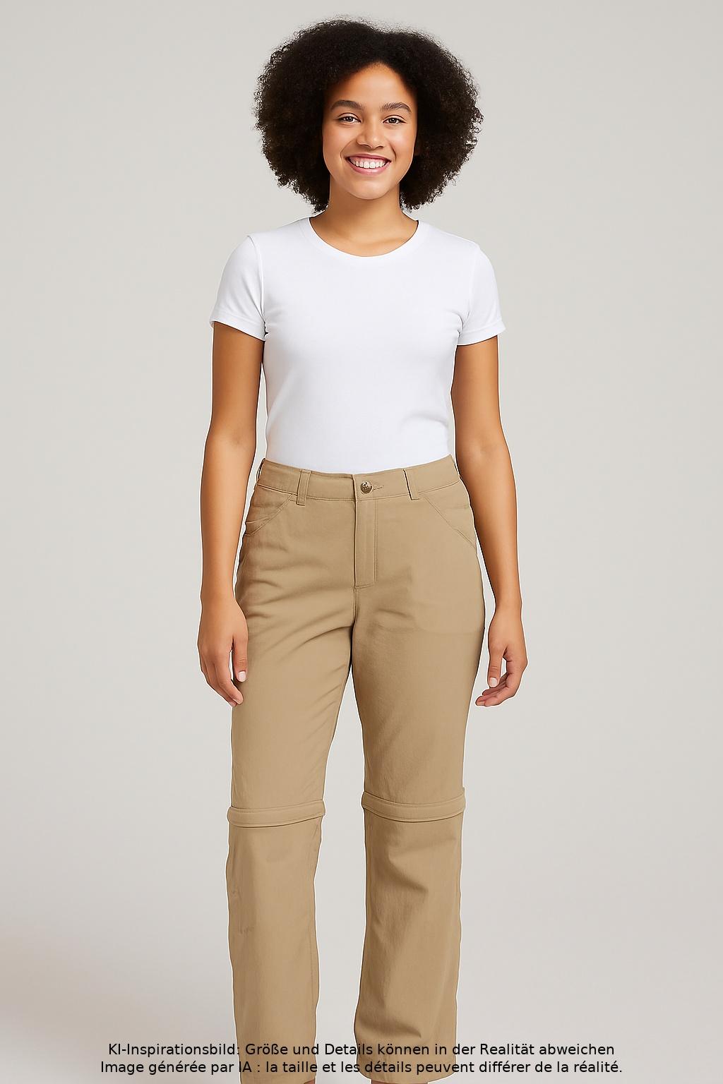 

Jack Wolfskin Damen Stoffhose, beige, Gr. 38